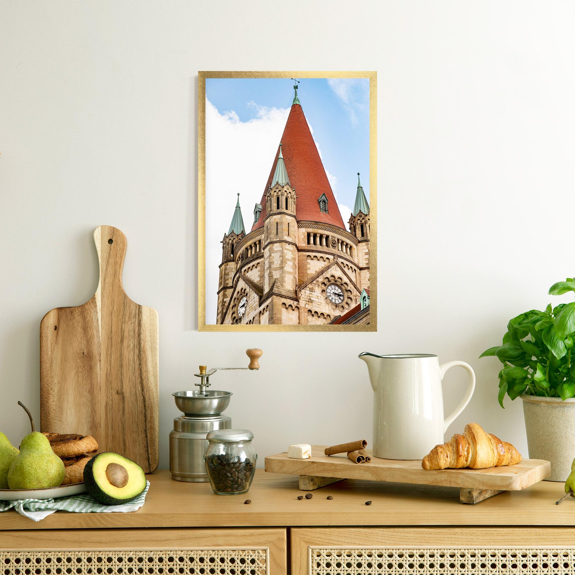 Рамкиран постер Church Vienna mockup 8