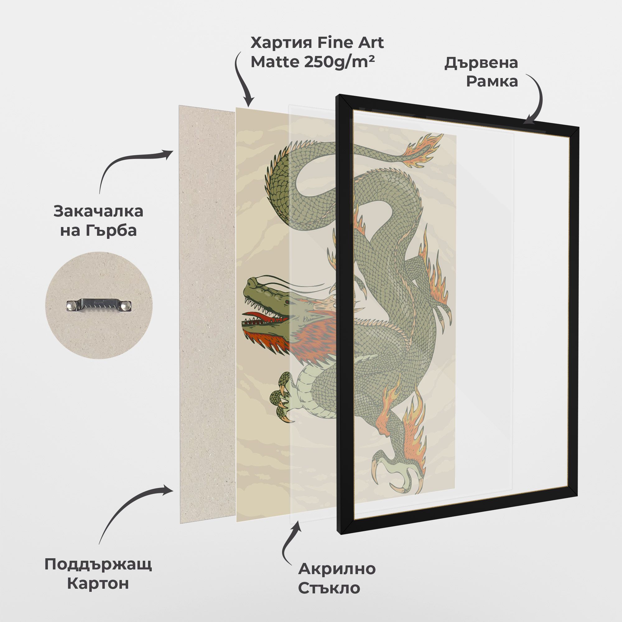 Chinese Dragon Green mockup 1