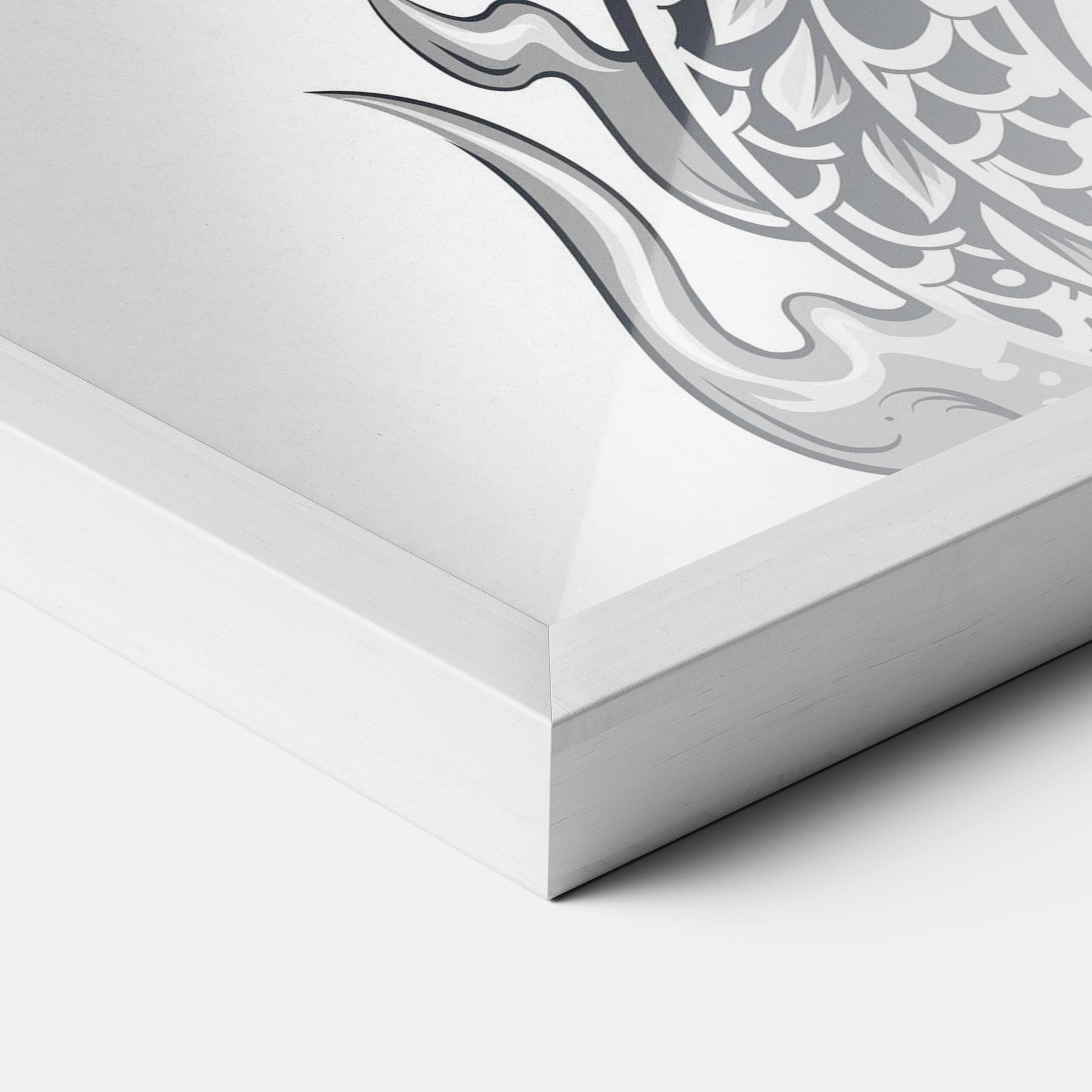 Рамкиран постер Dragon Line mockup 3