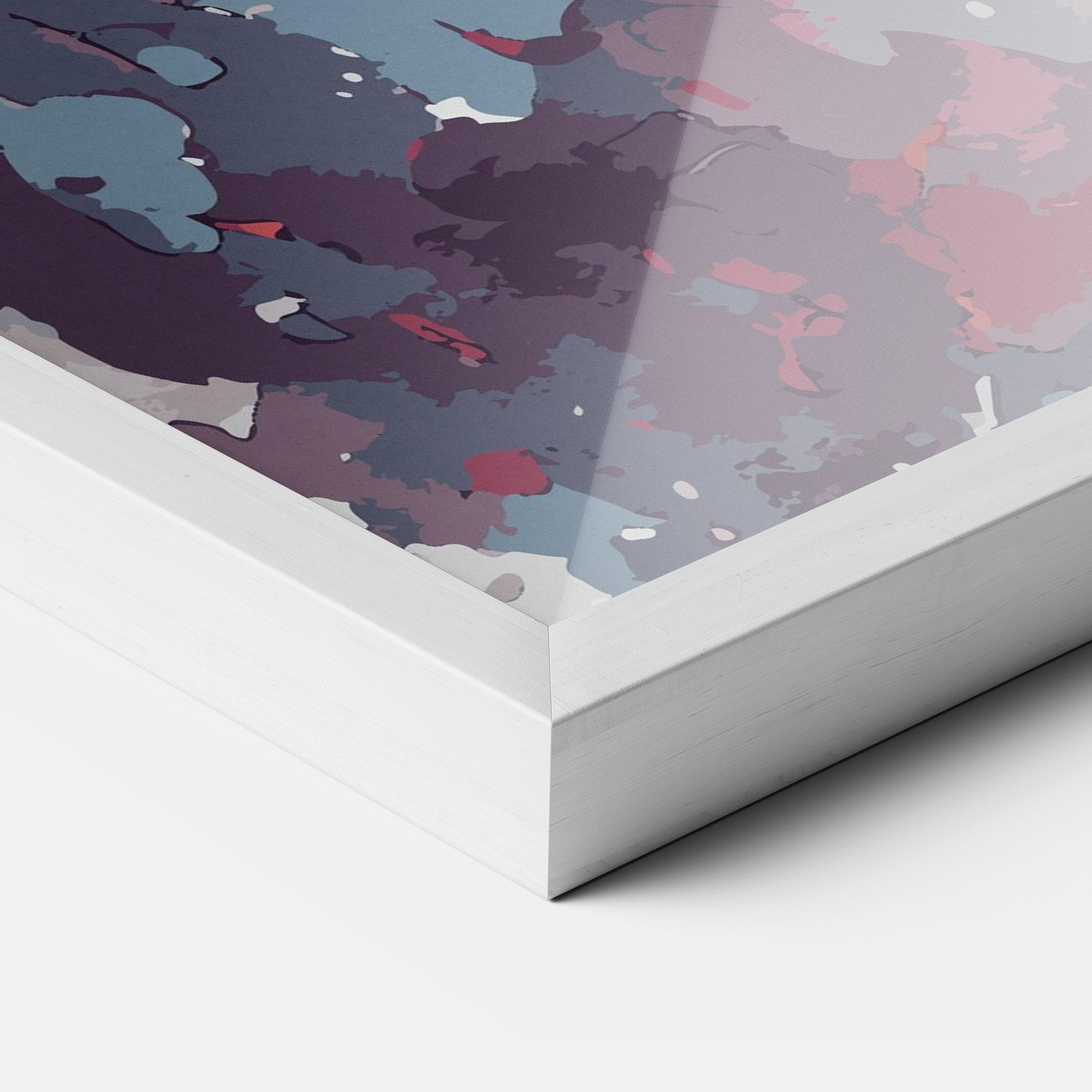 Red Blue Dragon mockup 3