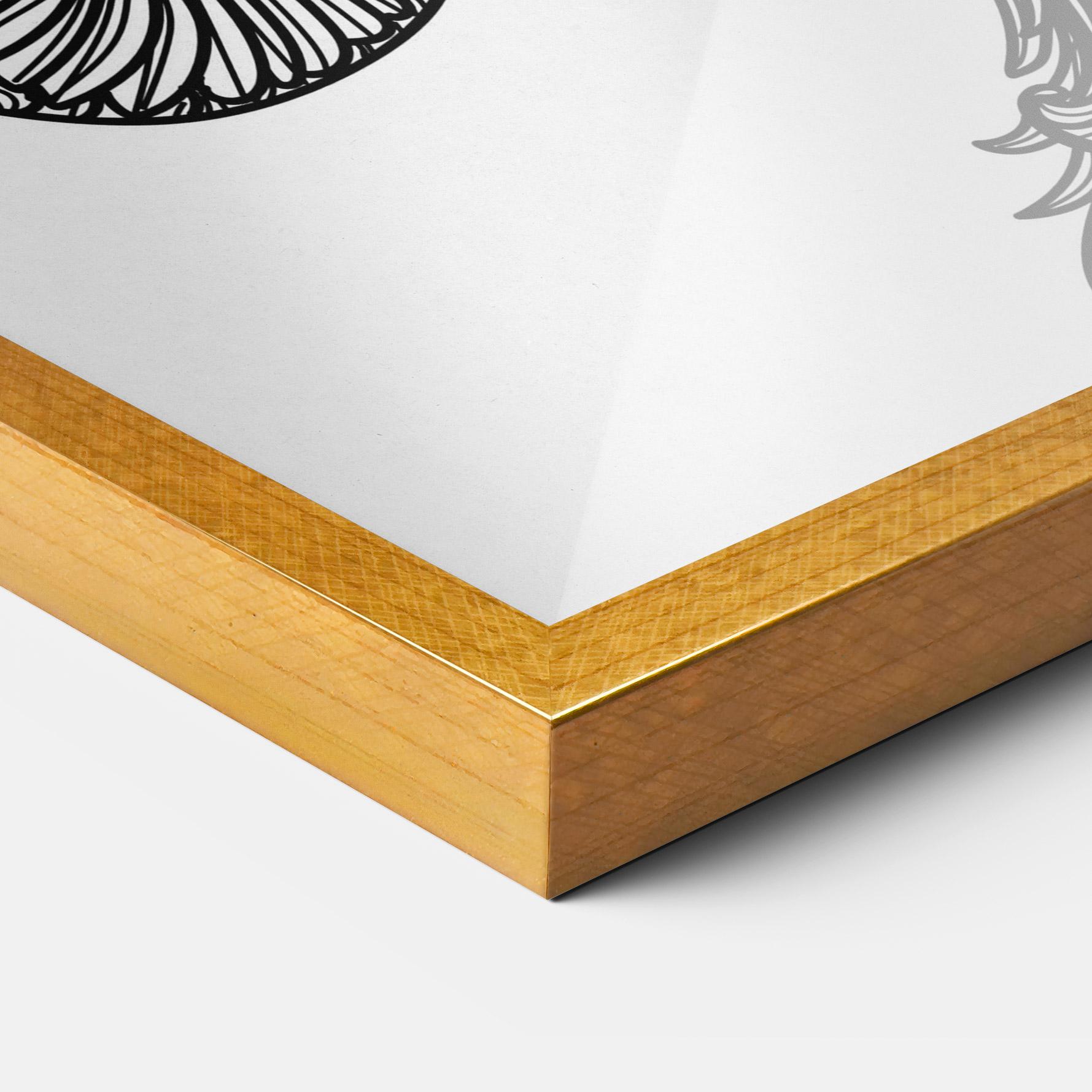 Рамкиран постер Dragon Gun mockup 3