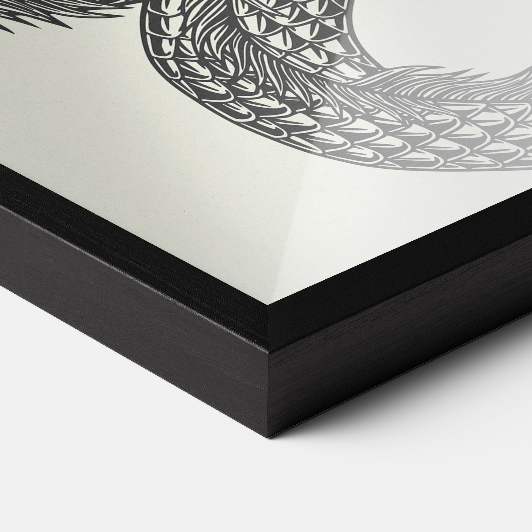 Red Moon Dragon mockup 3