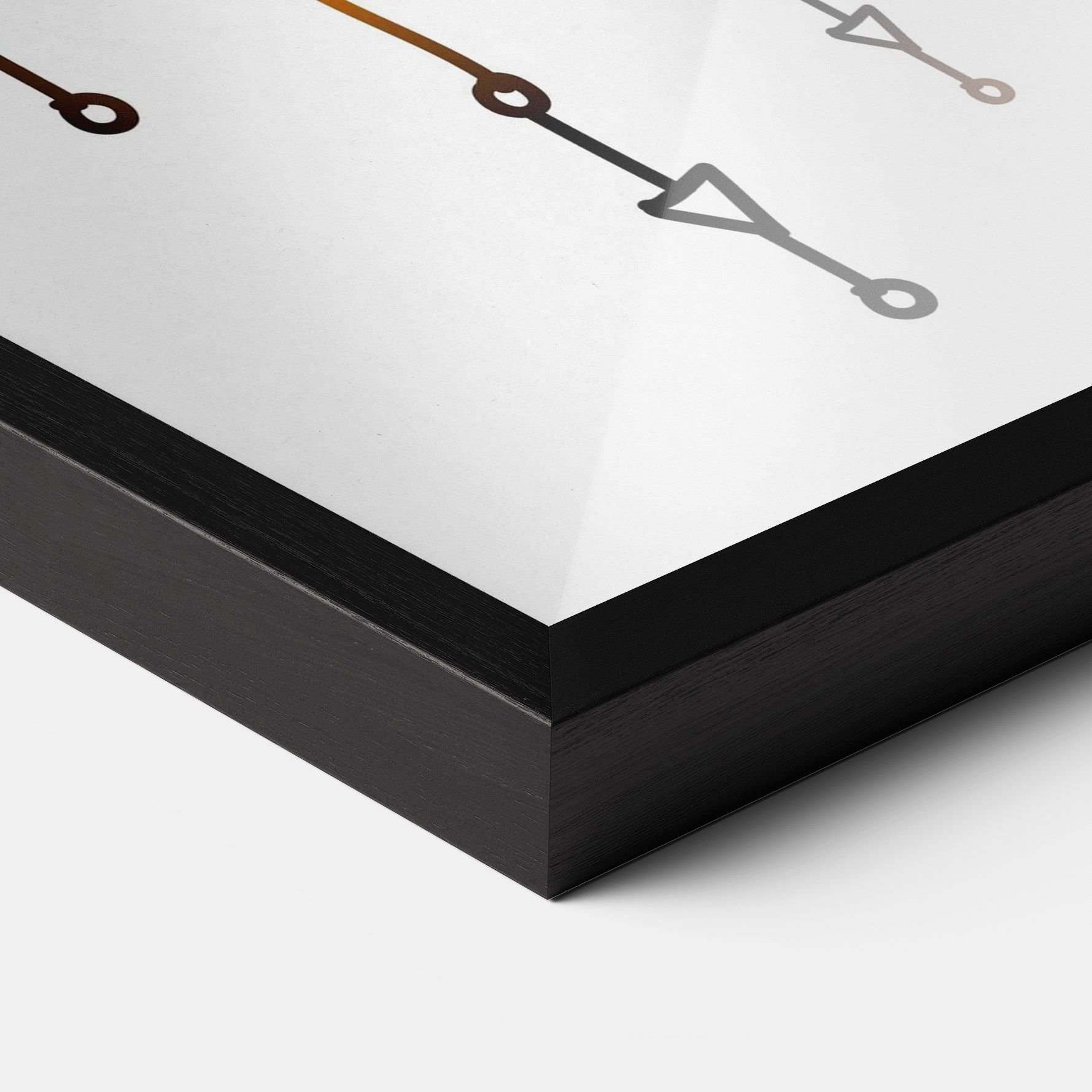 Gold Sun Face mockup 3