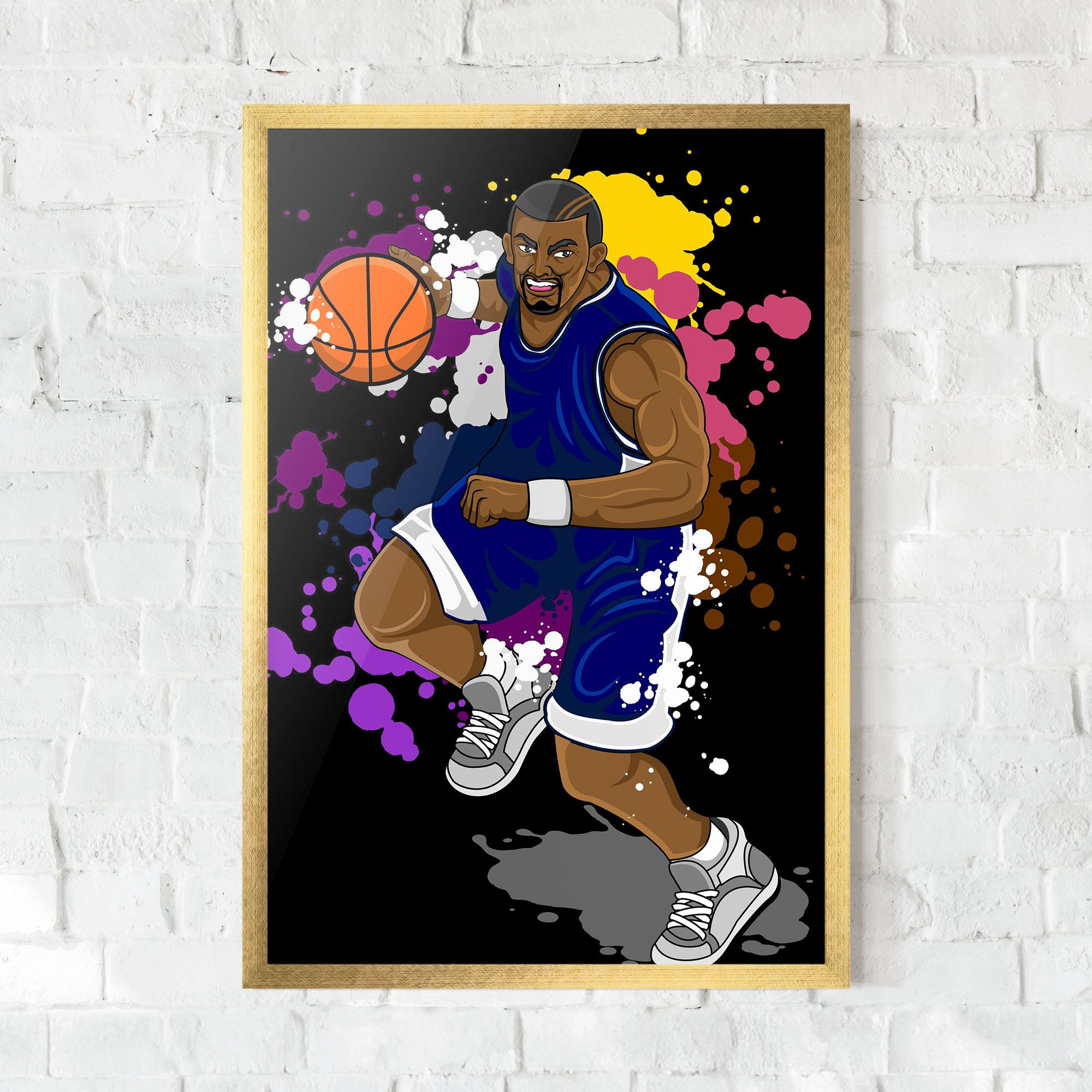 Basketball Character mockup 0