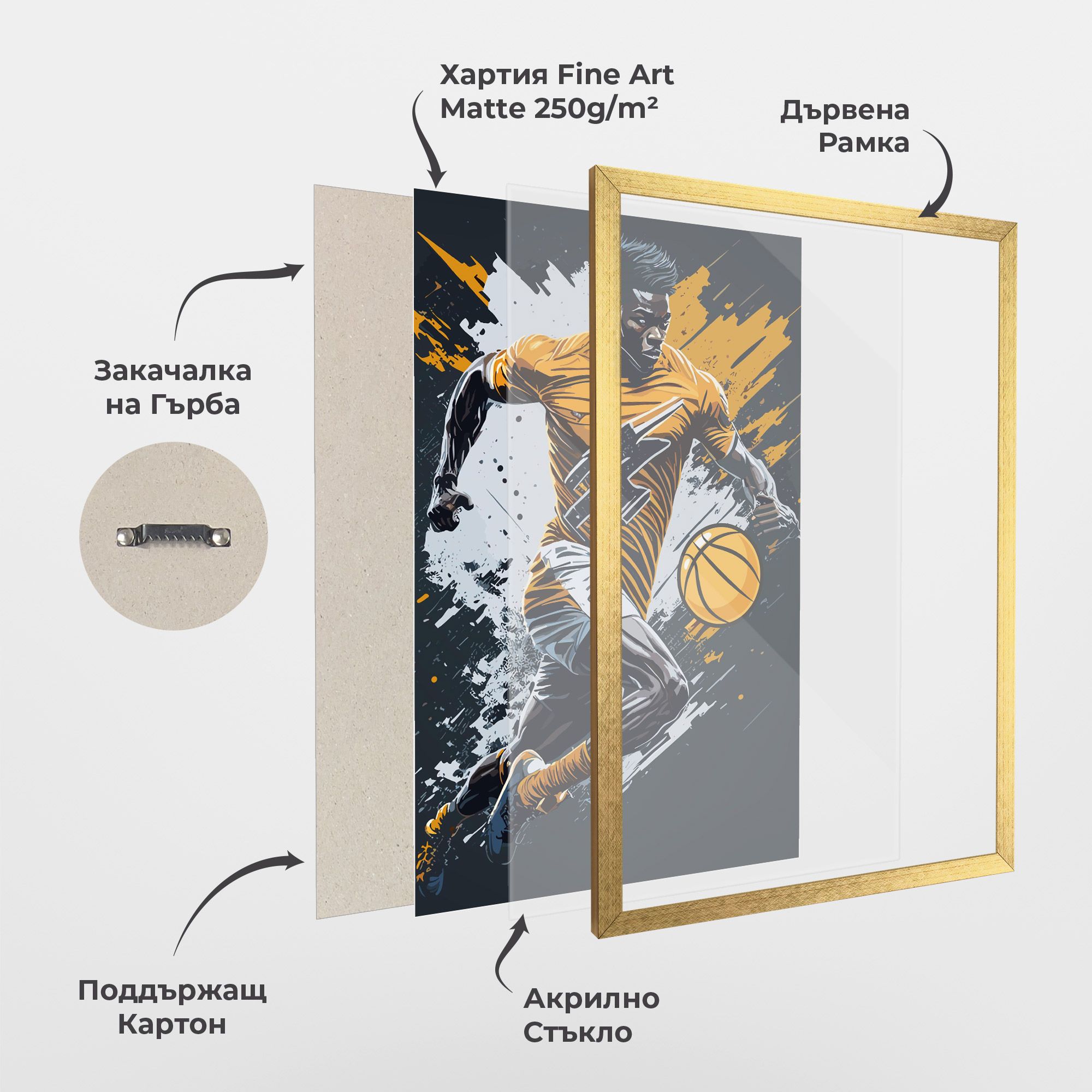 Yellow White Basket mockup 1