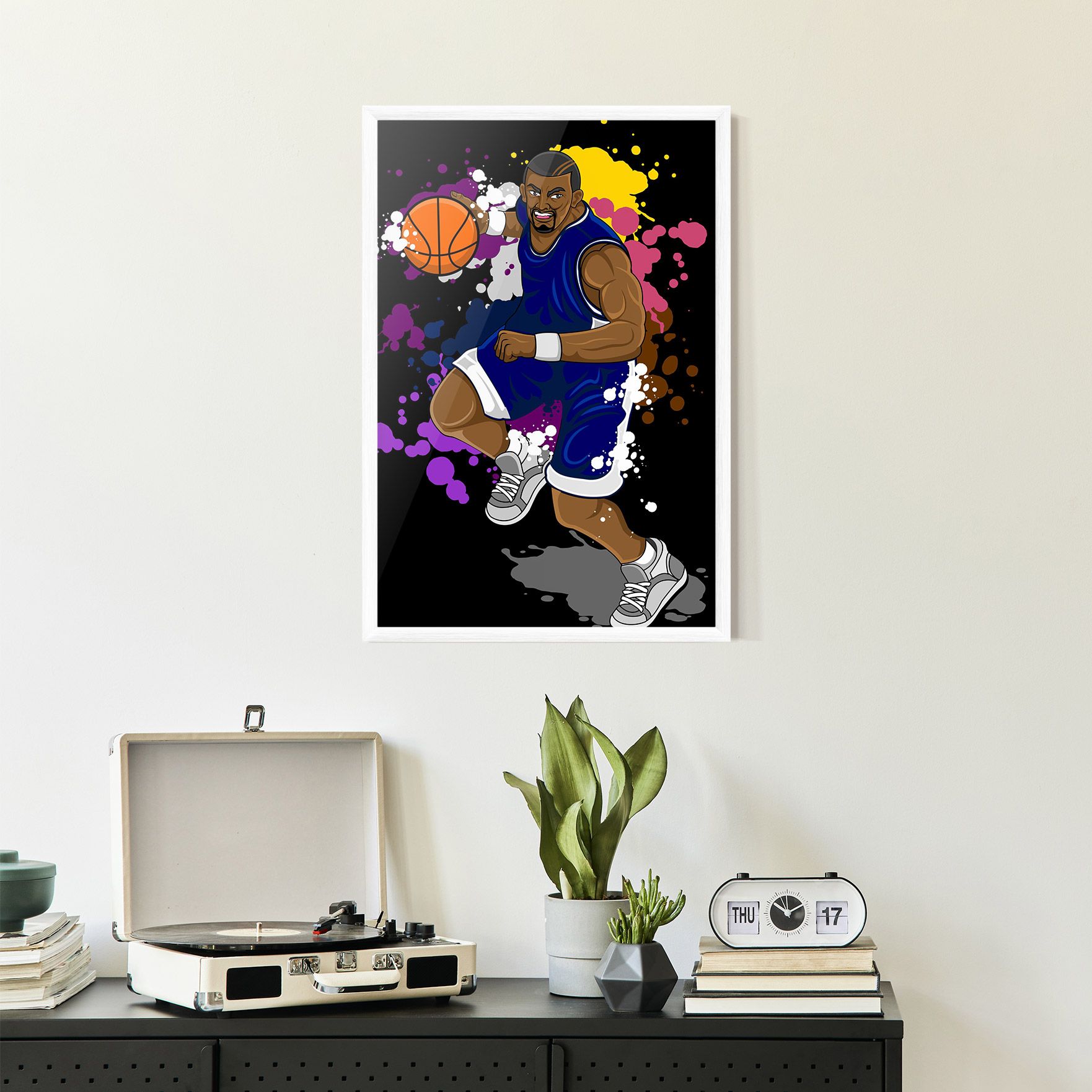 Basketball Character mockup 2