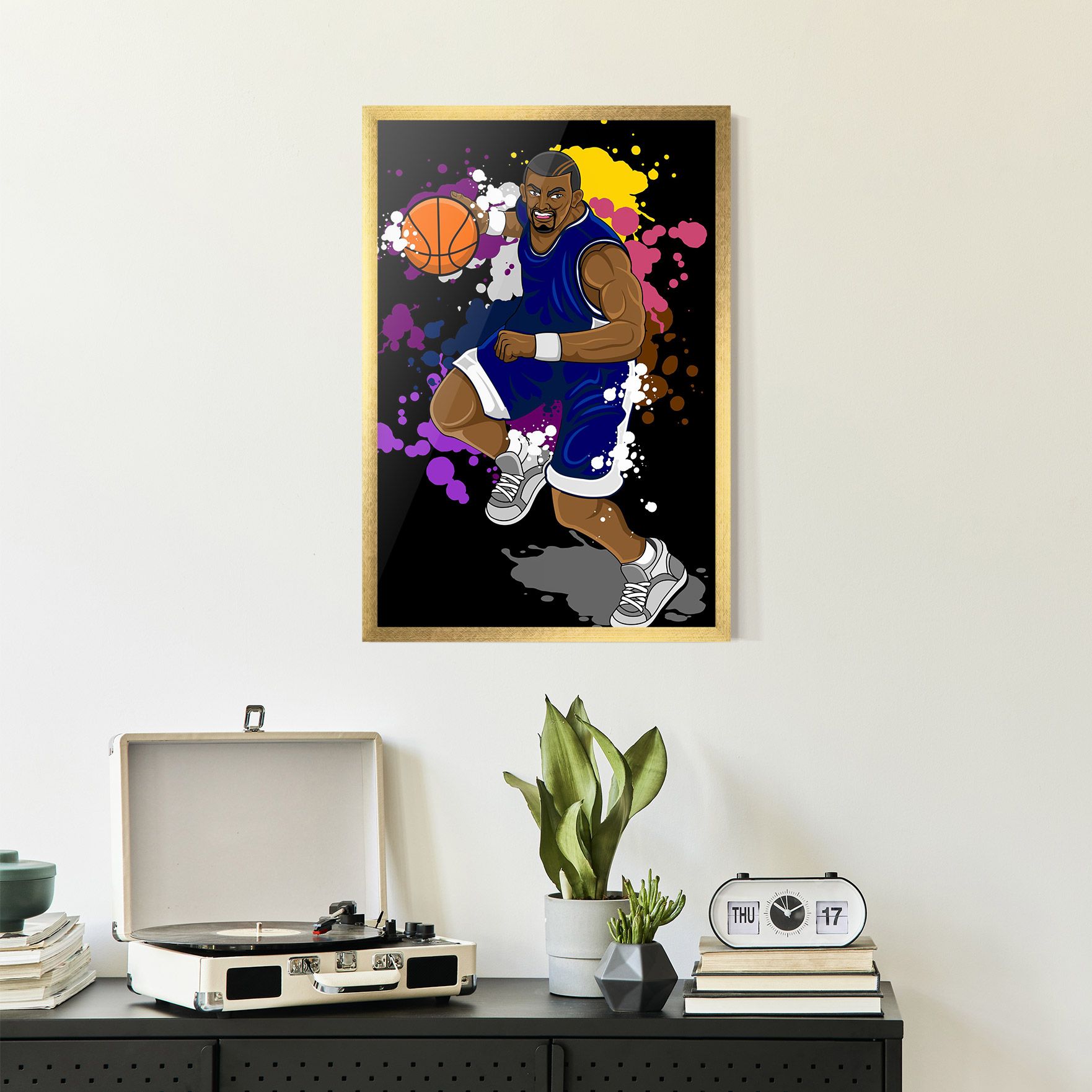 Basketball Character mockup 2