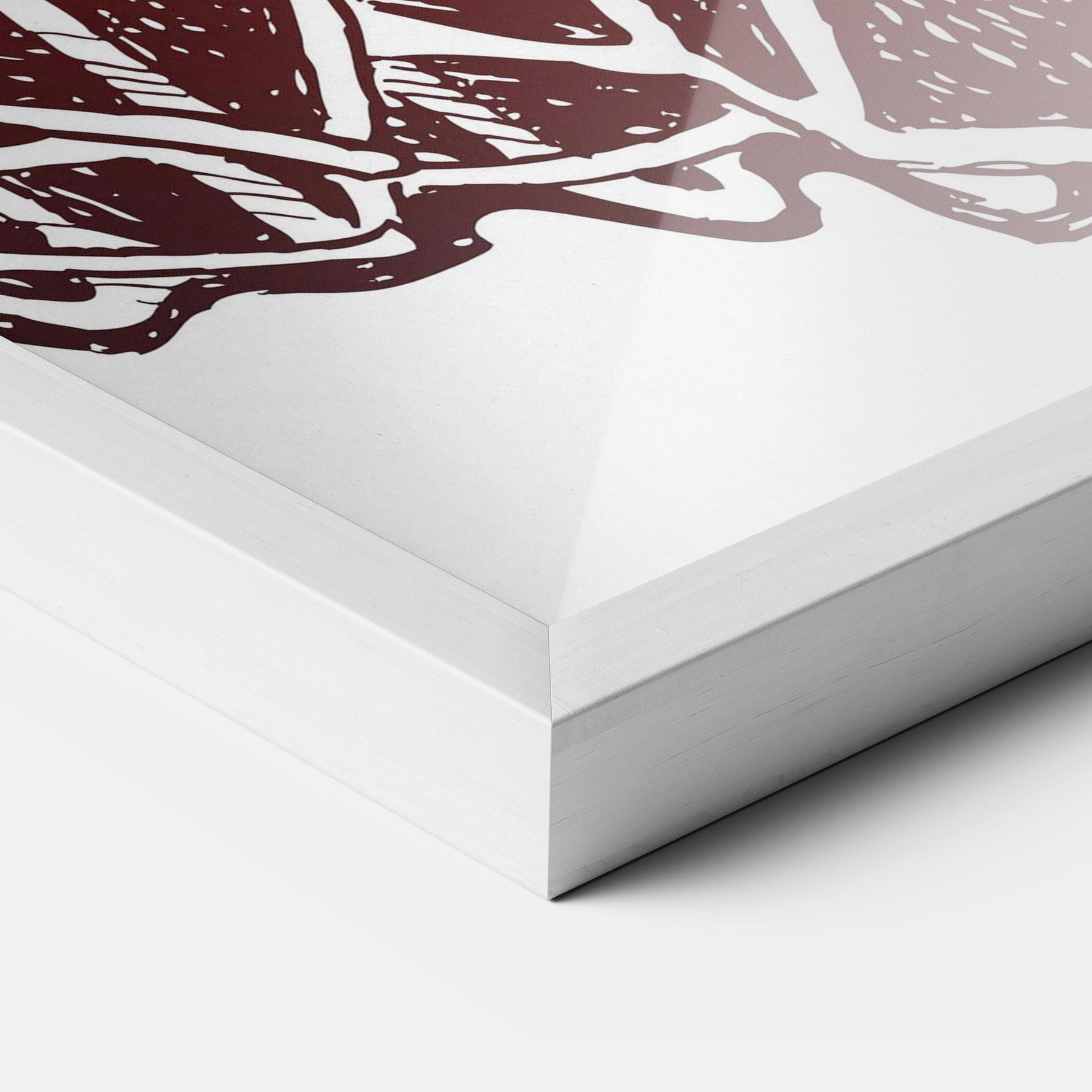 Рамкиран постер Red Basketball Hoop mockup 3