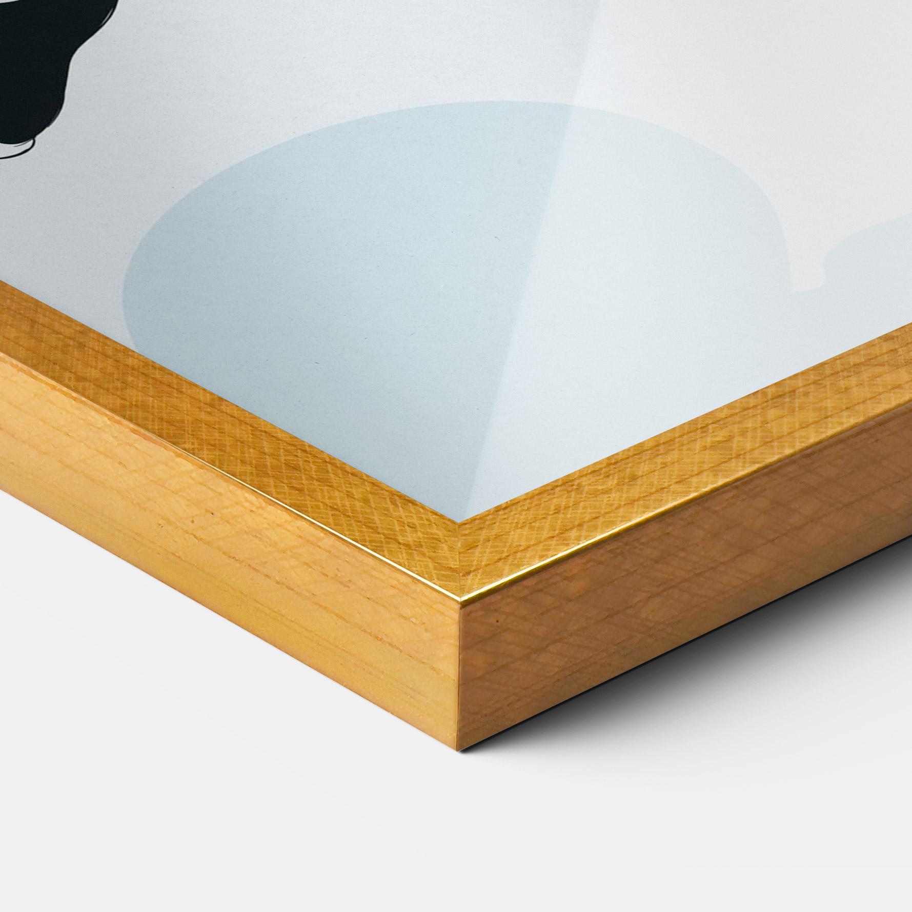 Рамкиран постер Basketball Shot mockup 3