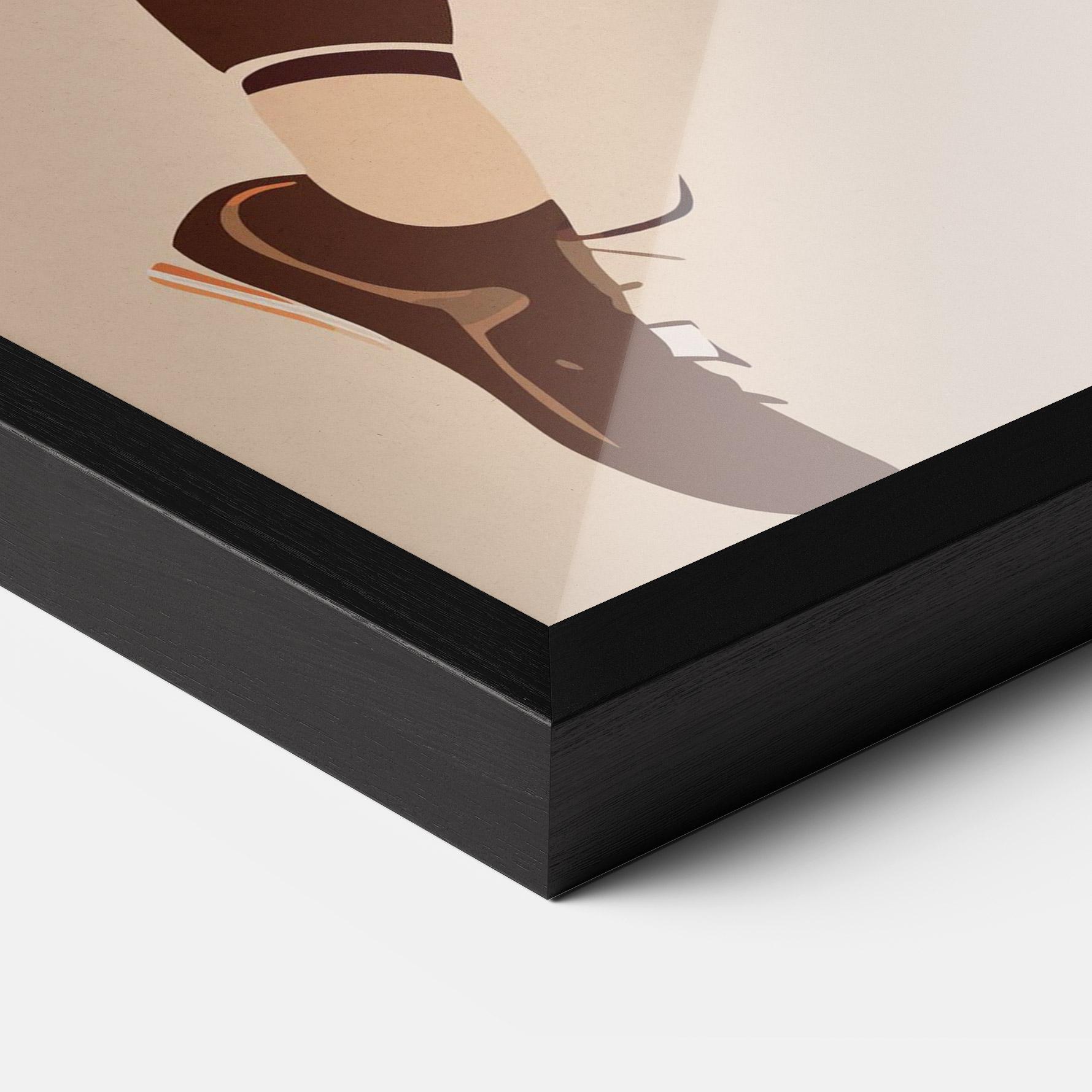 Рамкиран постер Cream Basket mockup 3