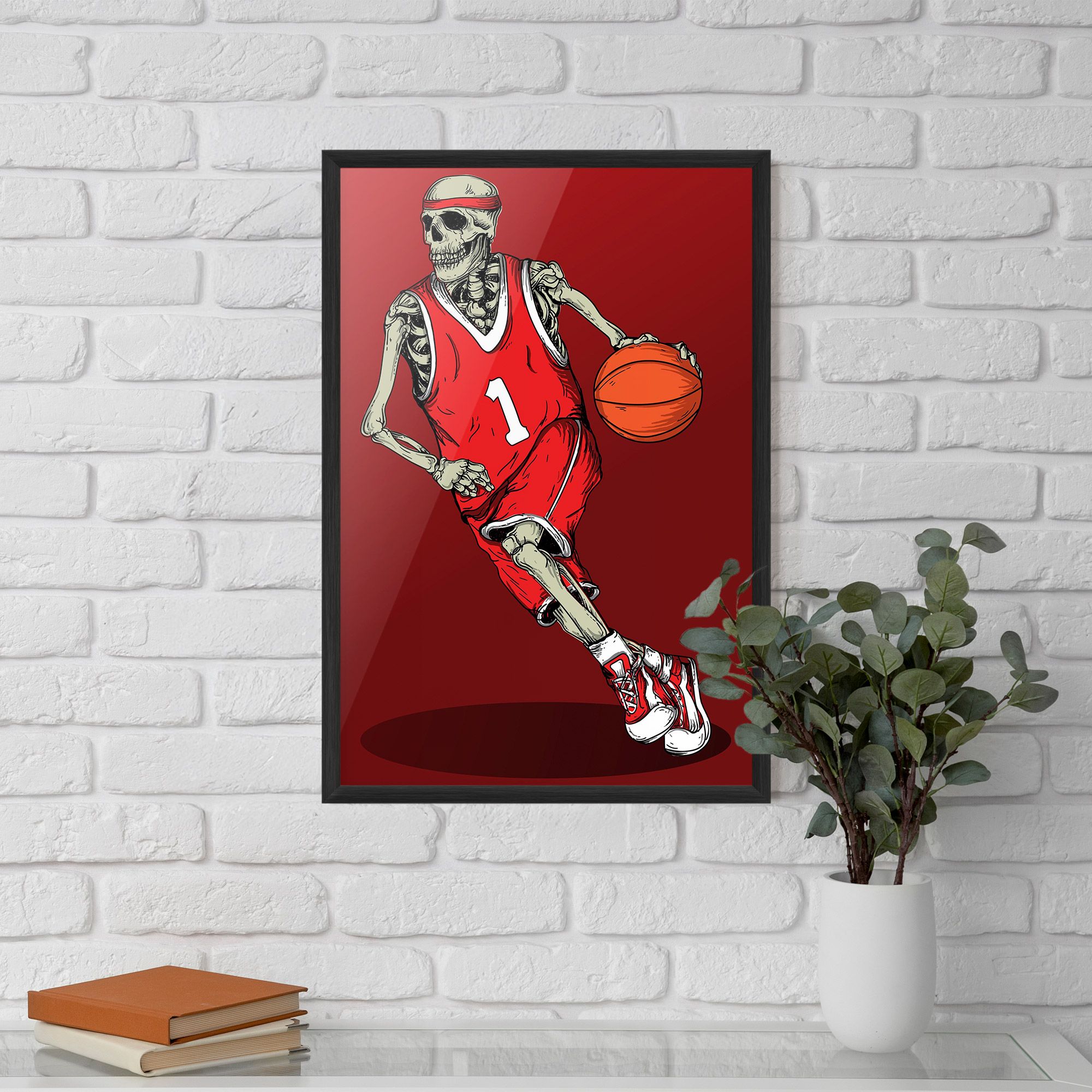 Basketball Skull mockup 5