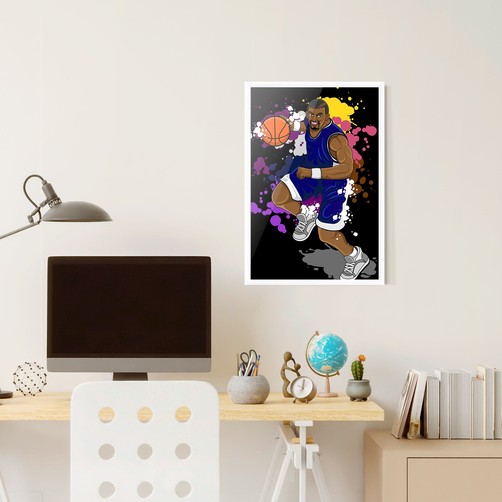 Basketball Character mockup 6