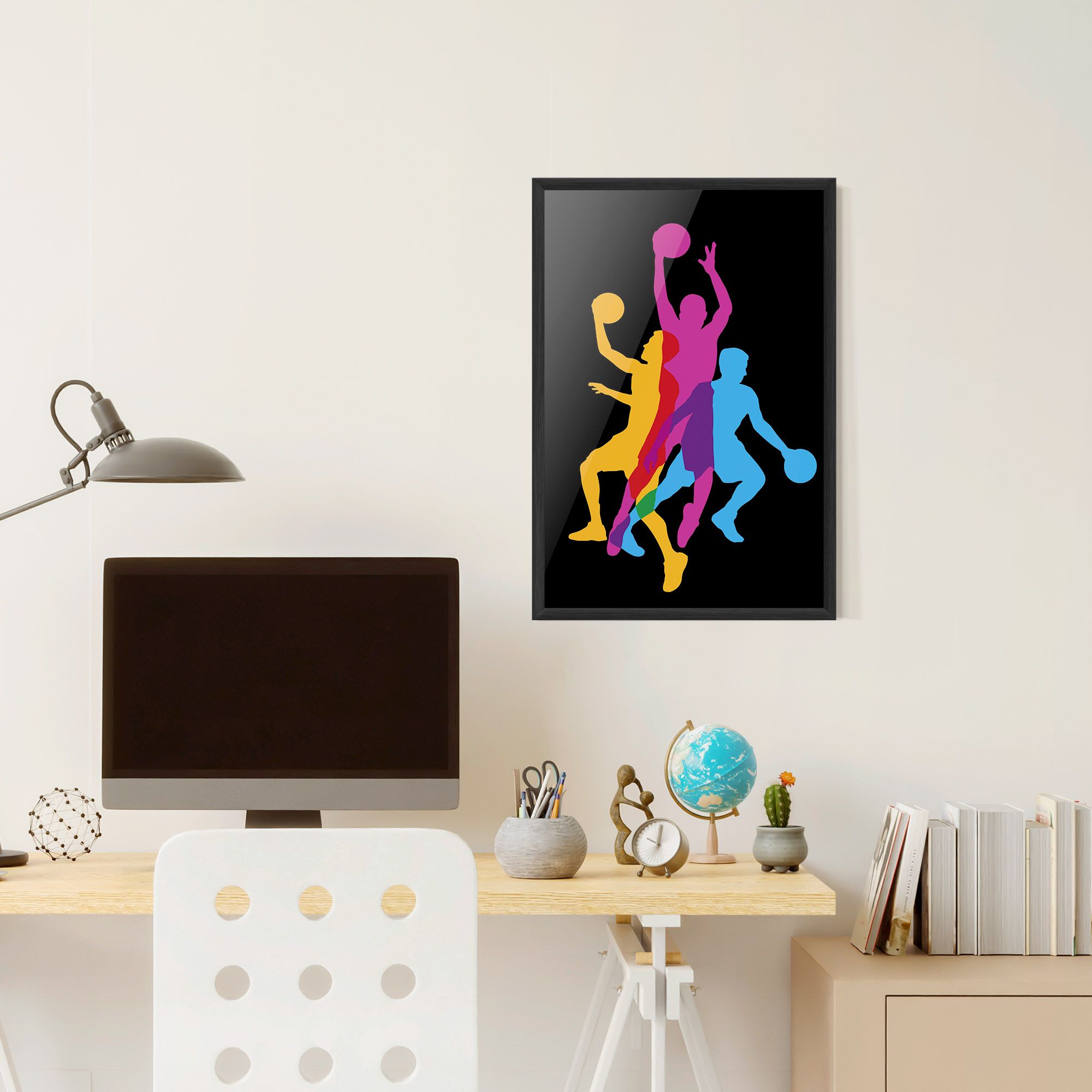 Three Basket Players mockup 6