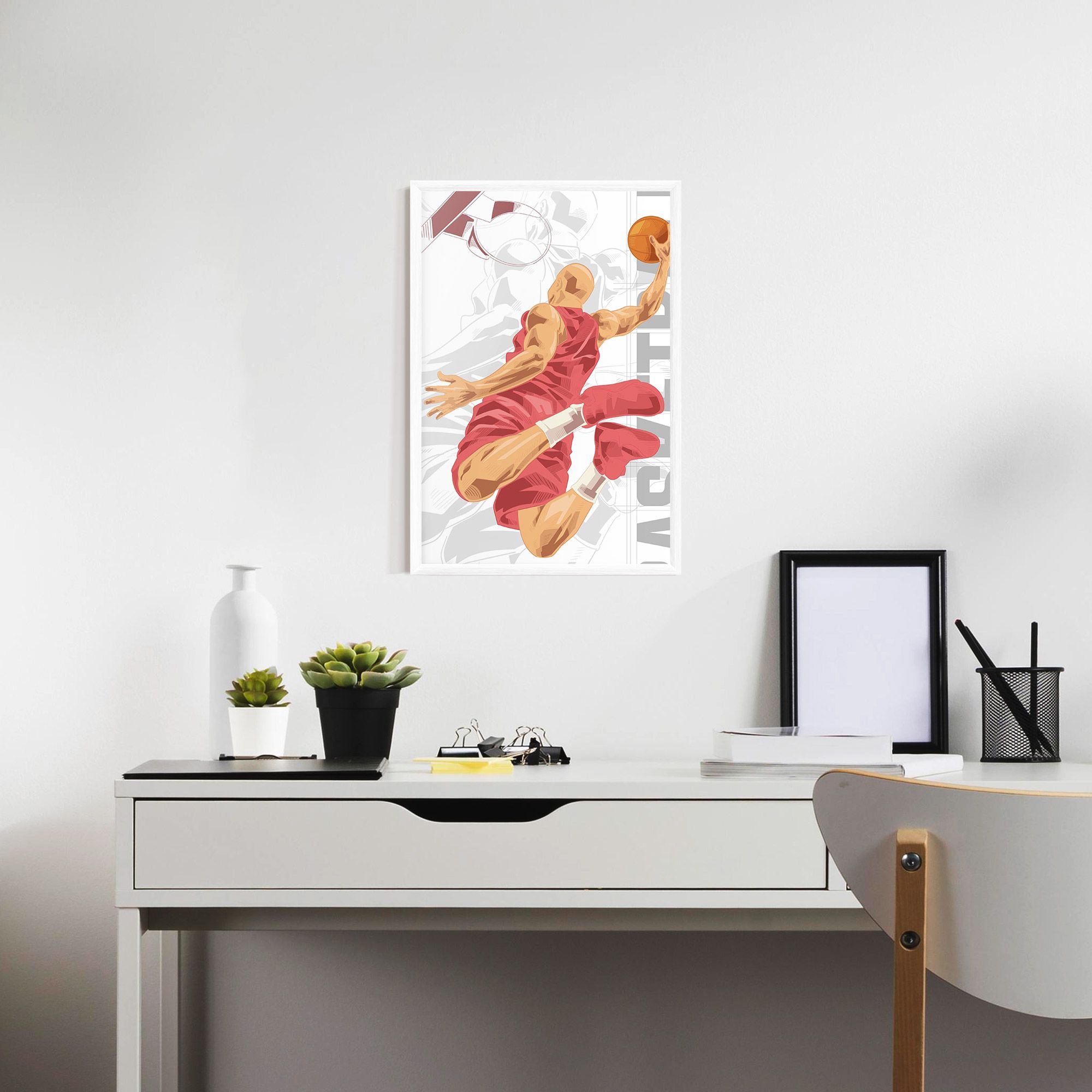 Pink Basketball mockup 7