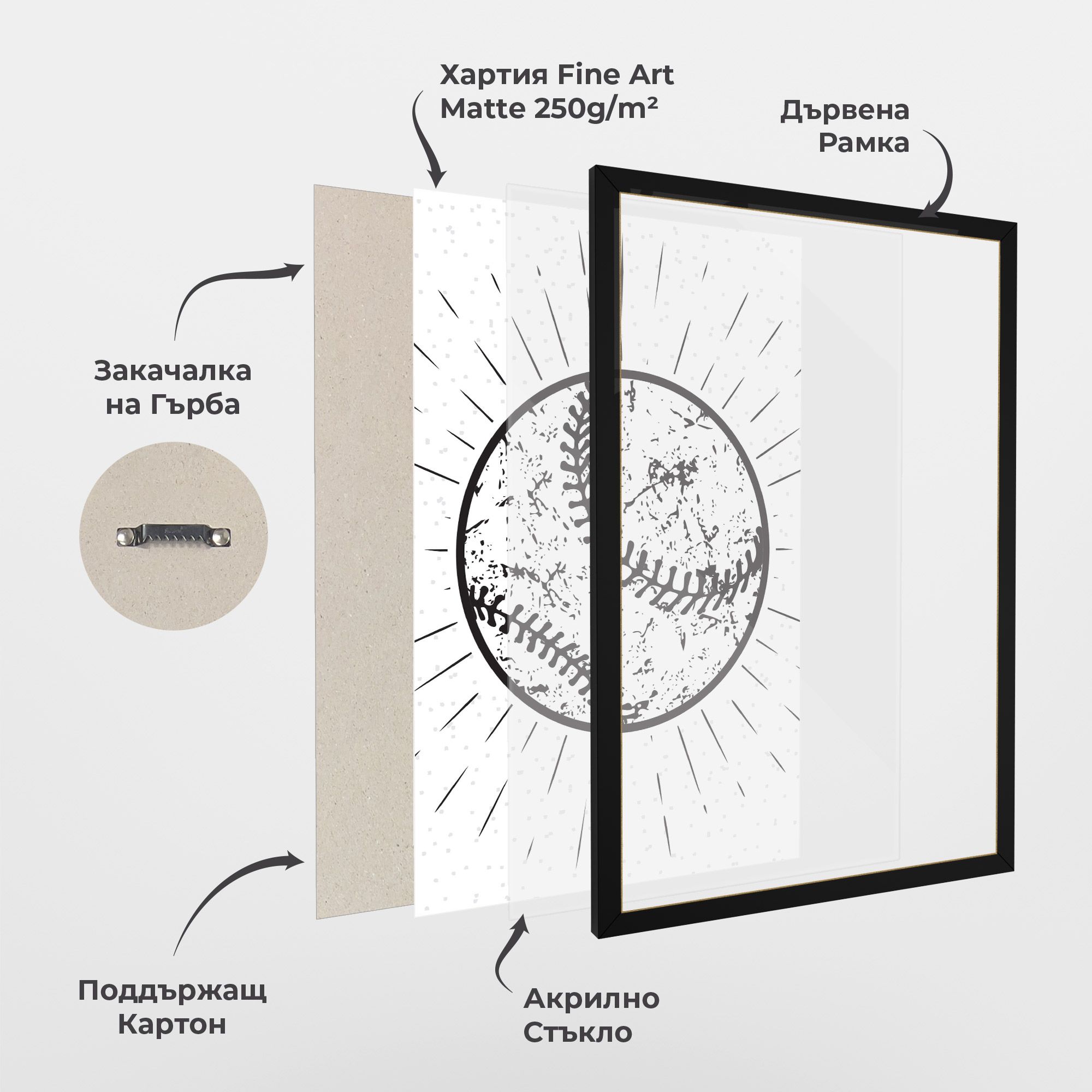 Baseball Ball Line mockup 1