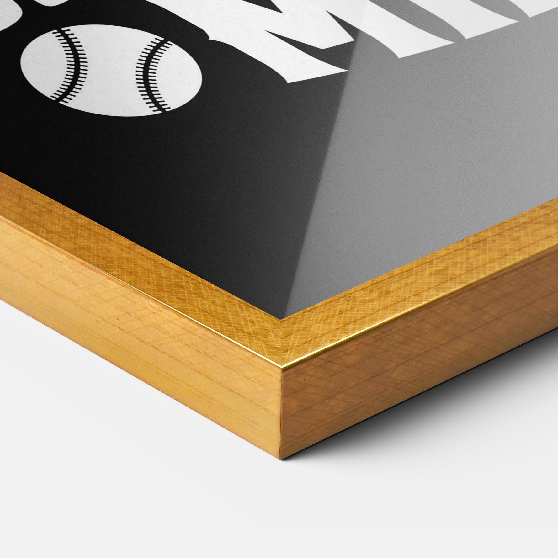 Рамкиран постер Dull Minds mockup 3