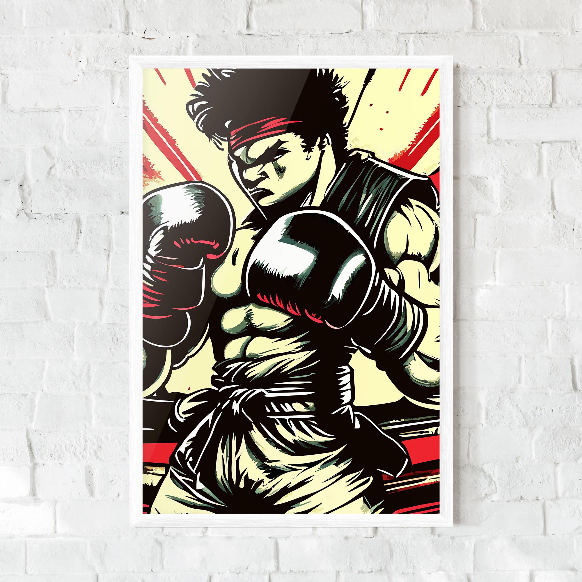 Рамкиран постер Box Video Game mockup 0