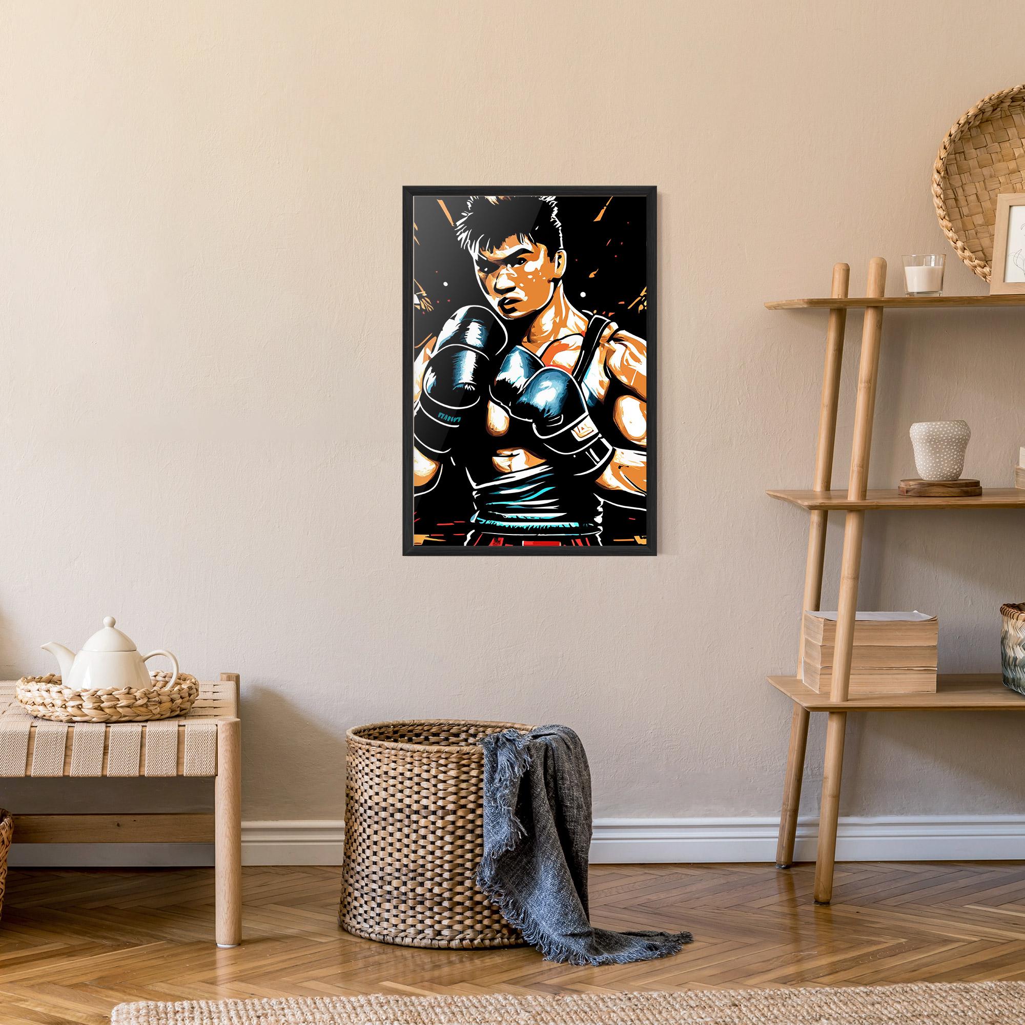 Рамкиран постер Video Box Game mockup 9