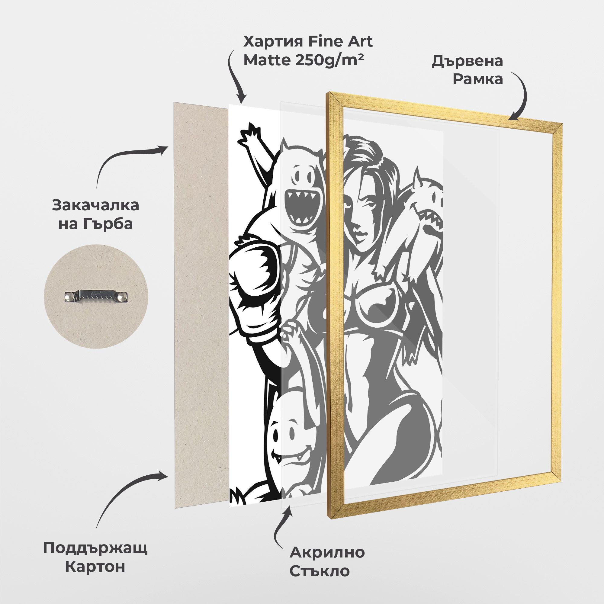 Woman Boxing mockup 1