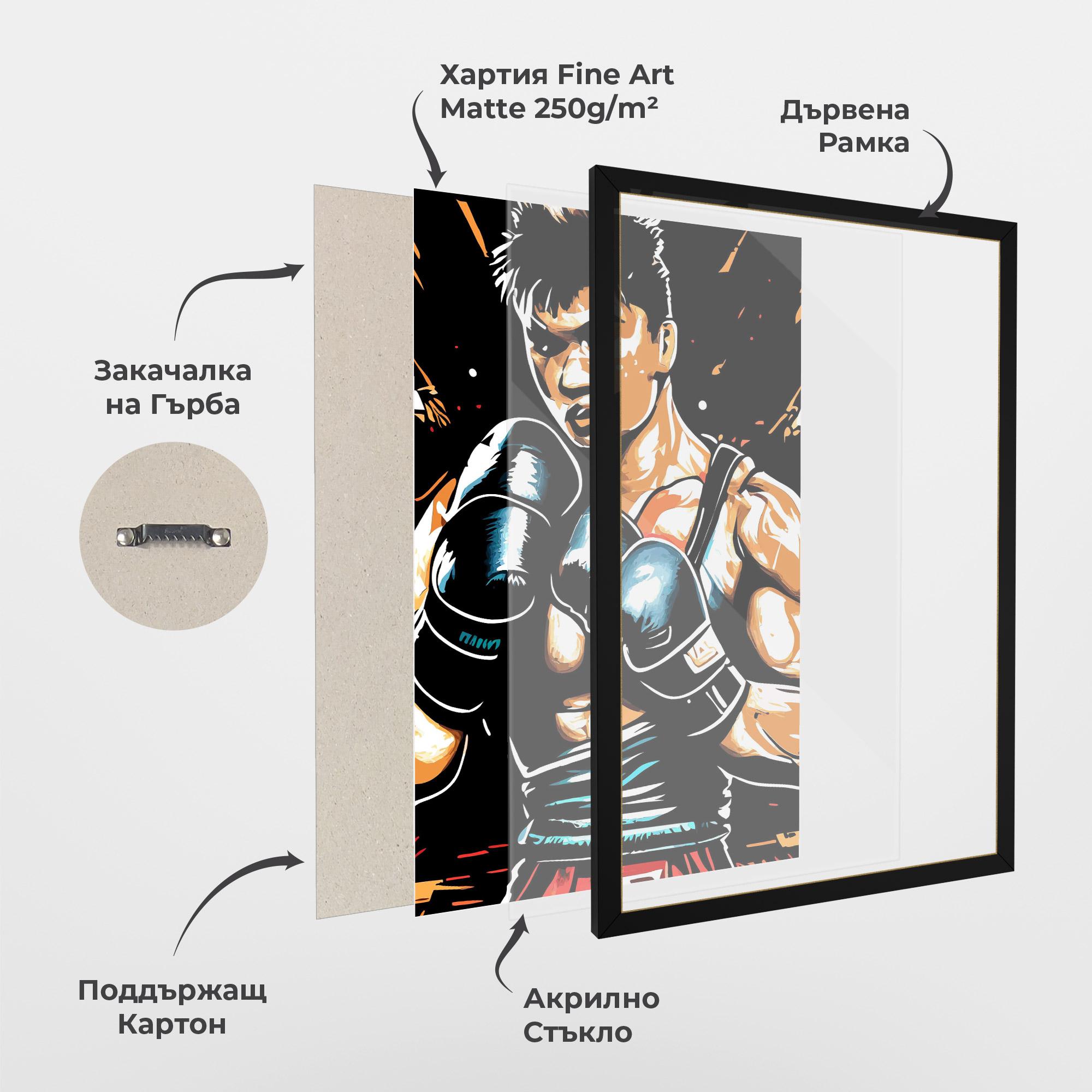 Рамкиран постер Video Box Game mockup 1