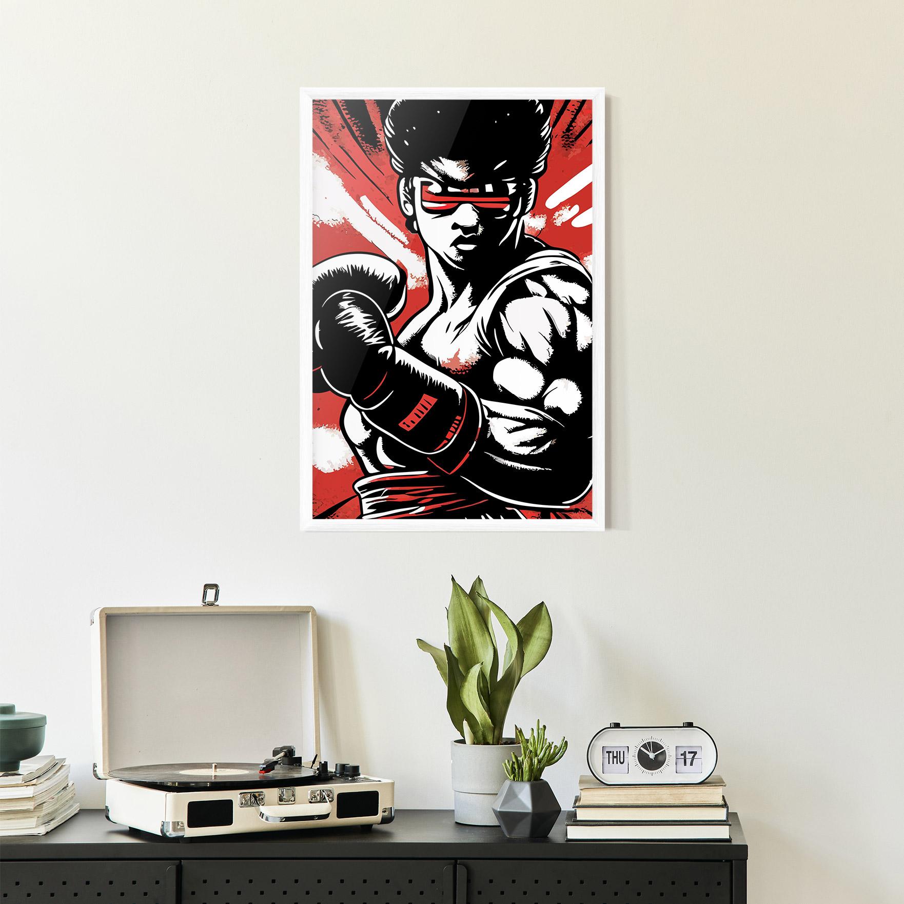 Рамкиран постер Video Game Box mockup 2