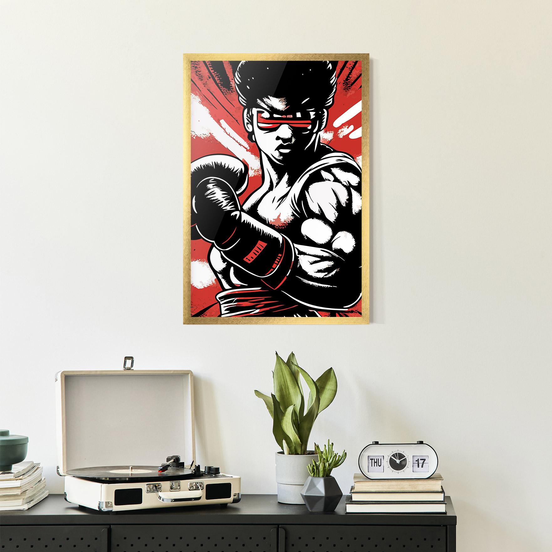 Рамкиран постер Video Game Box mockup 2