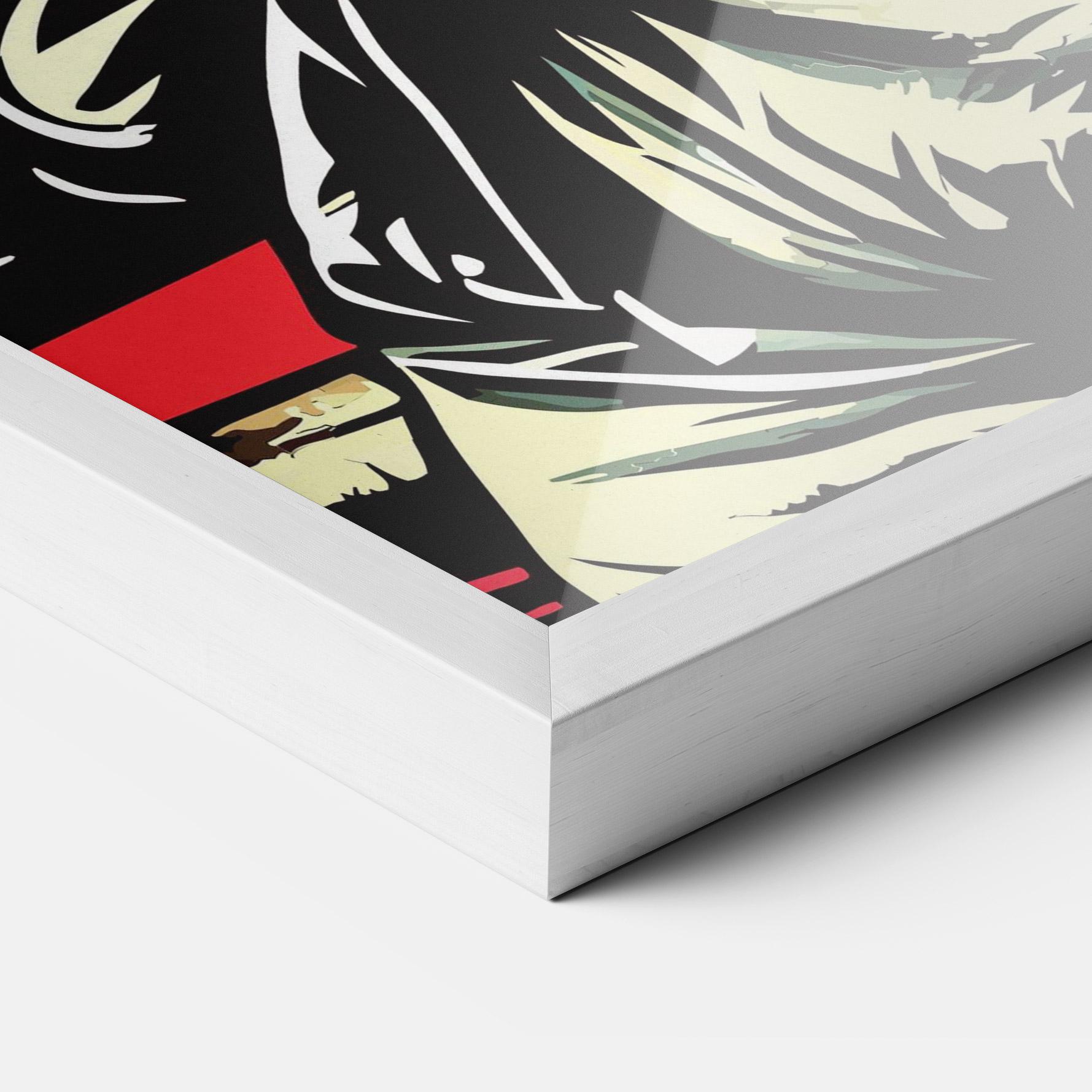 Рамкиран постер Box Video Game mockup 3