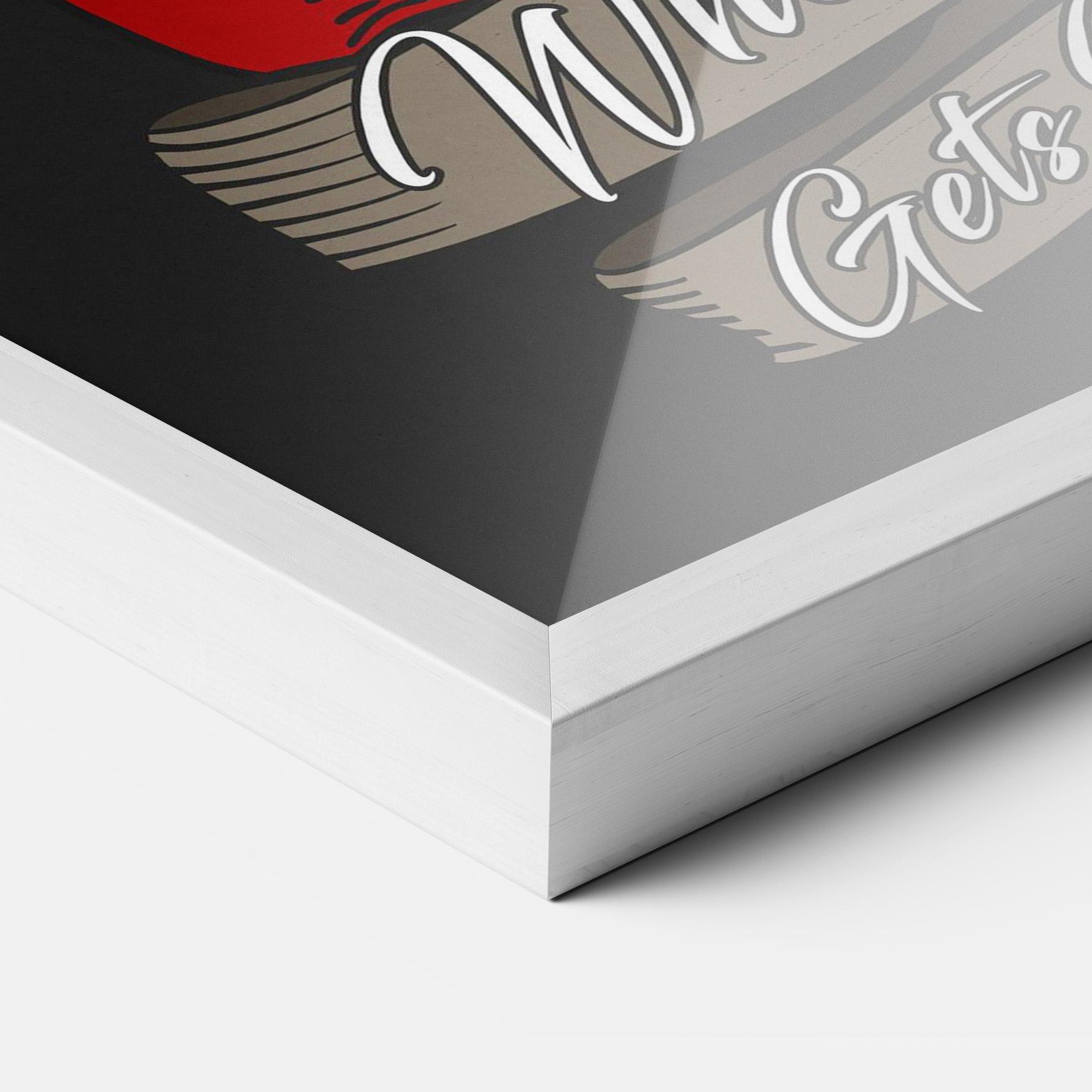 Рамкиран постер Pitbull Boxer mockup 3