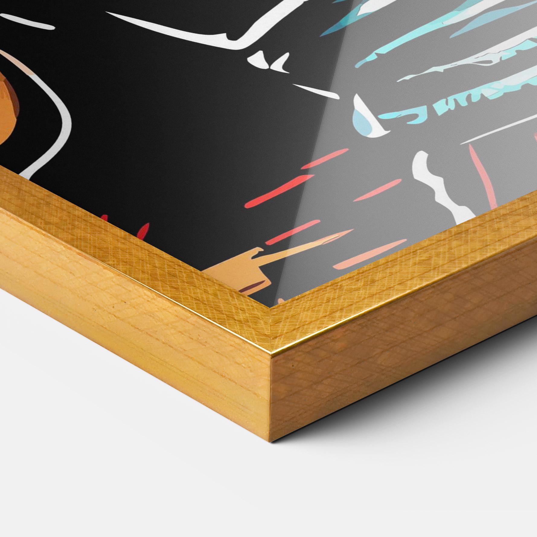 Рамкиран постер Video Box Game mockup 3