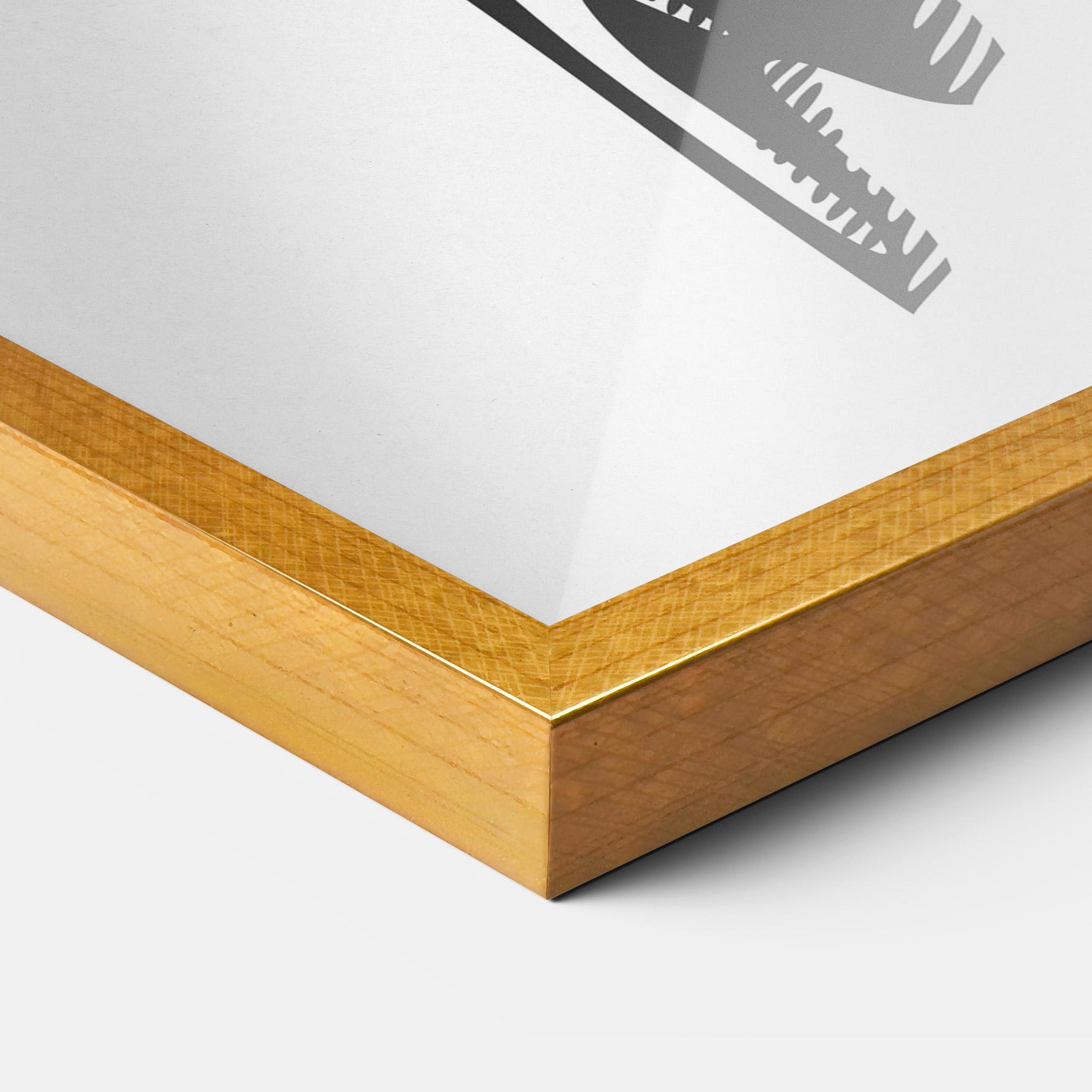 Рамкиран постер White Hand Boxing mockup 3