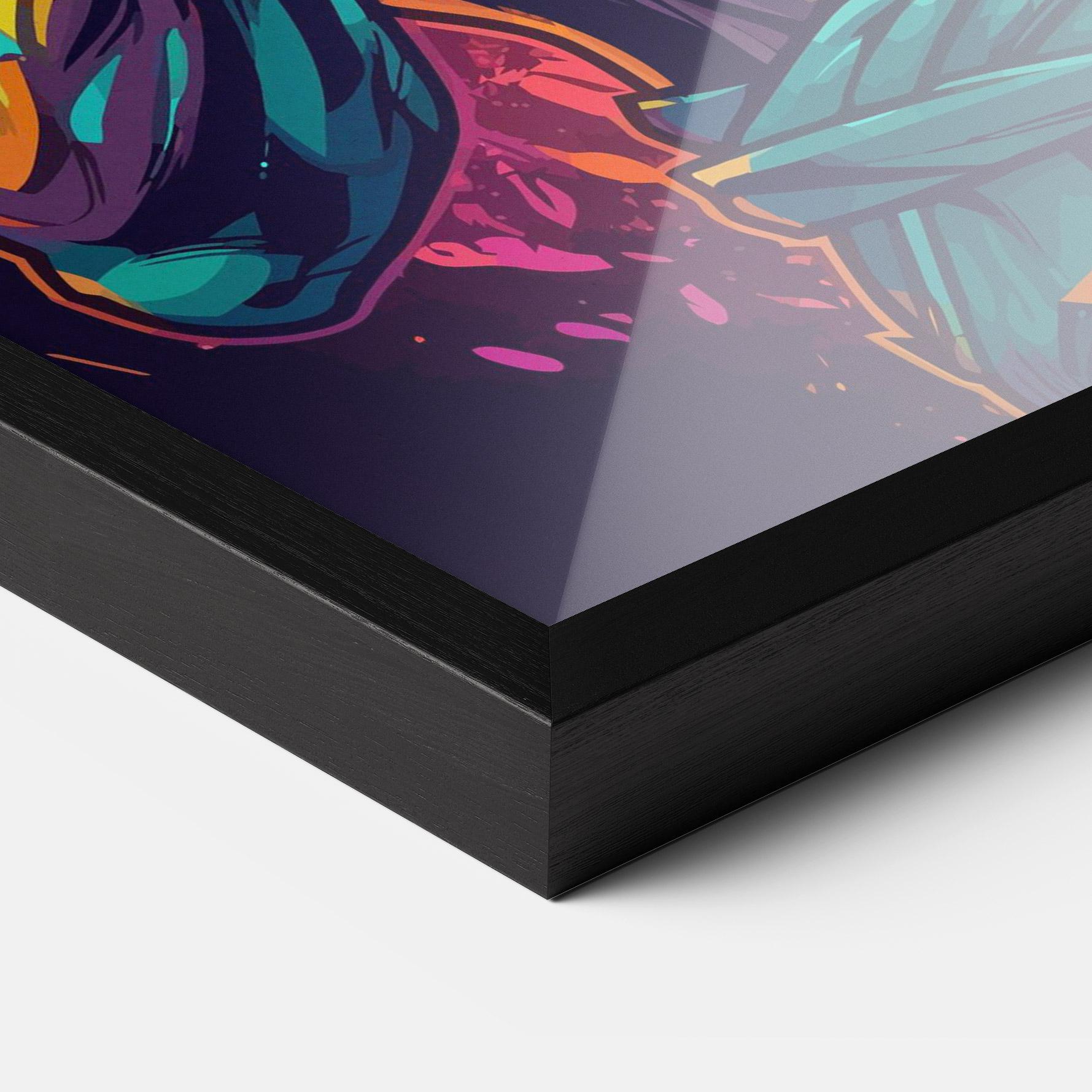 Рамкиран постер Box Ing mockup 3