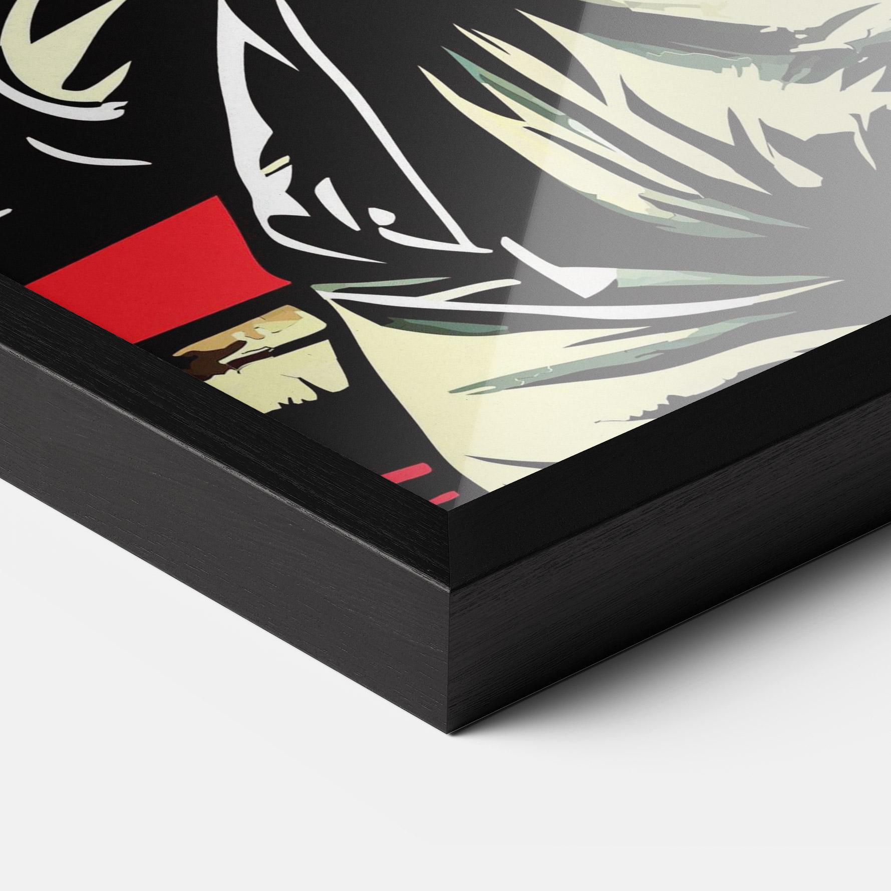 Рамкиран постер Box Video Game mockup 3