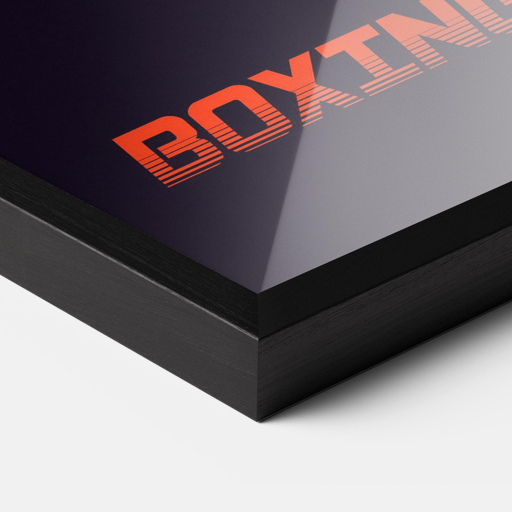 Рамкиран постер Boxing Strong Match mockup 3