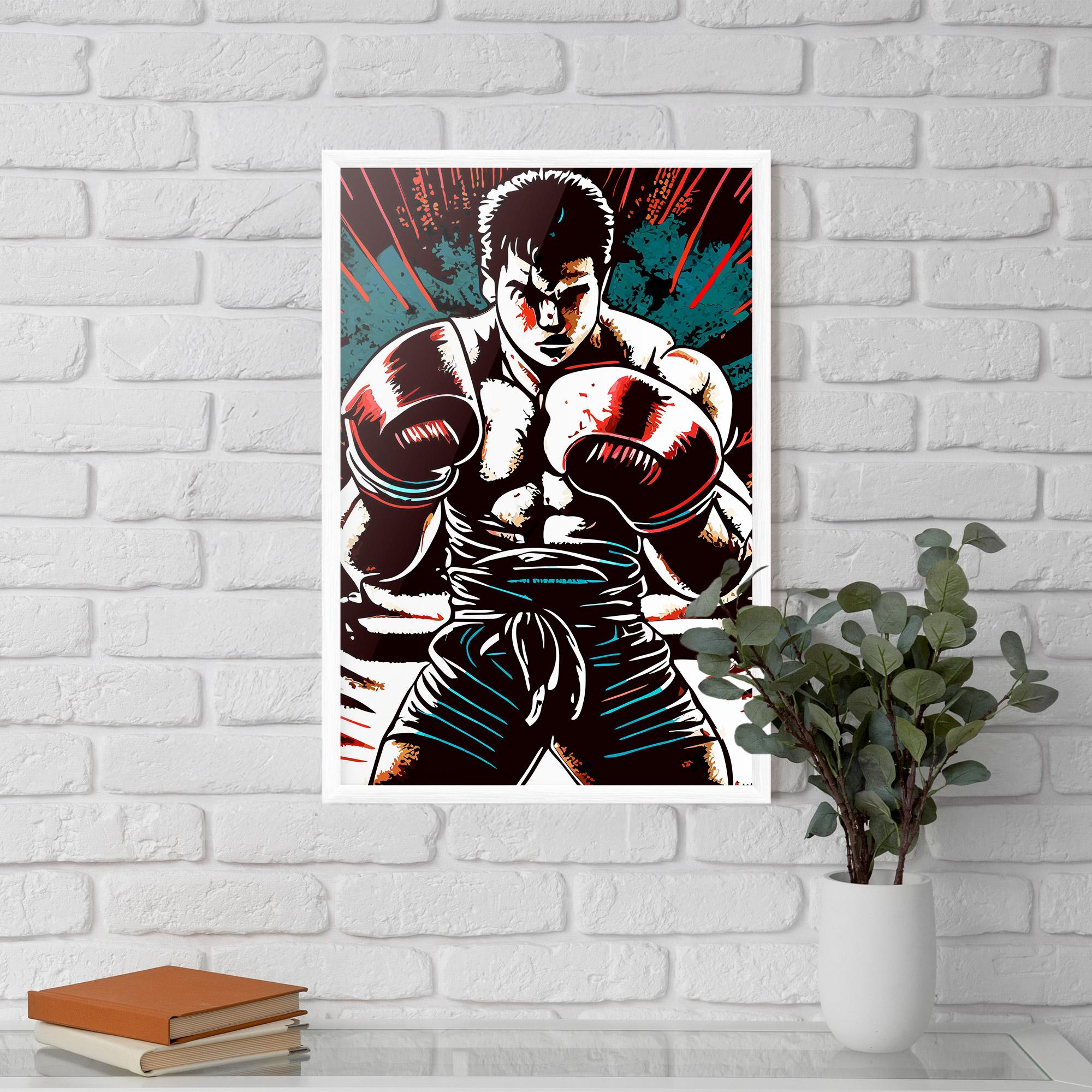 Рамкиран постер Box Video Games mockup 5