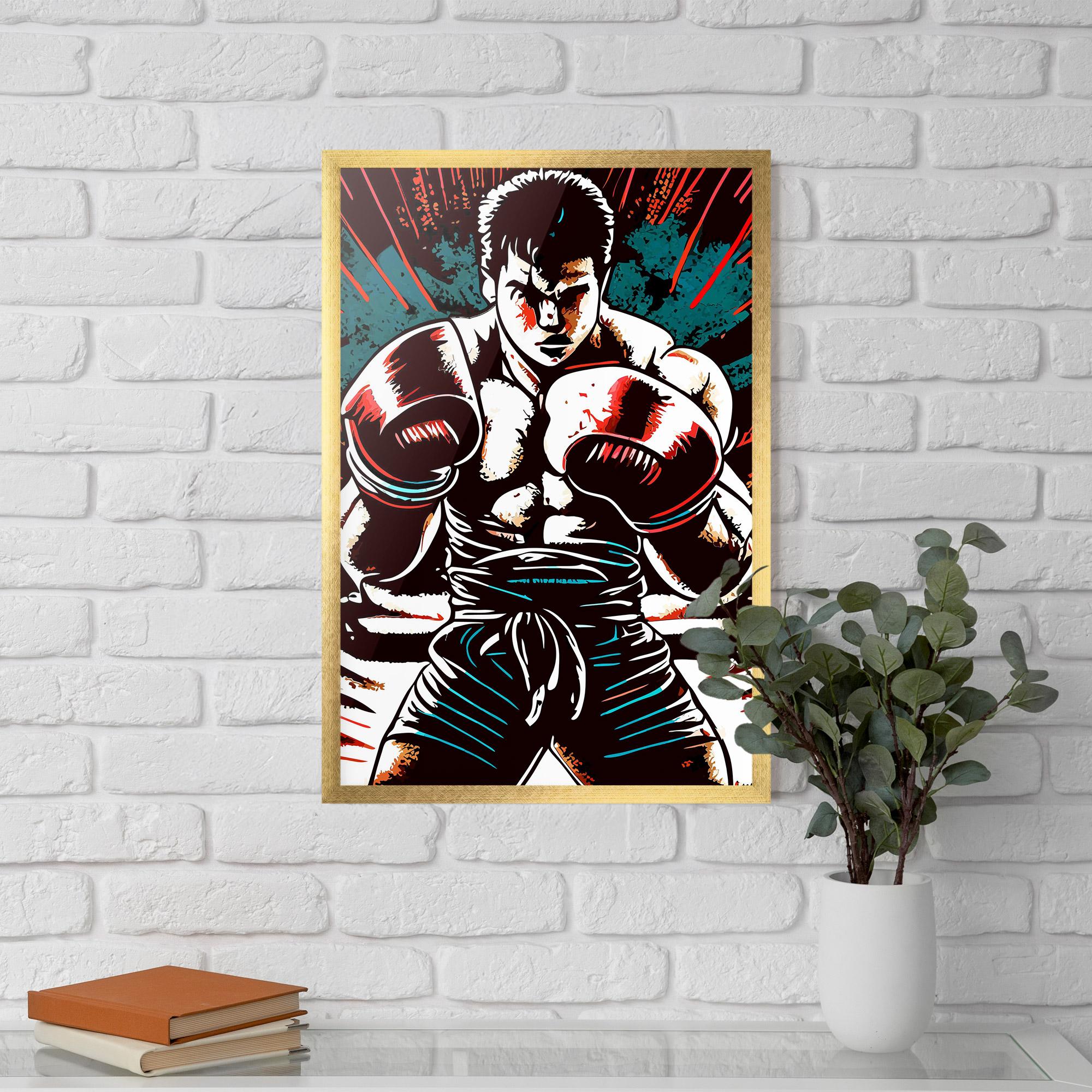 Рамкиран постер Box Video Games mockup 5