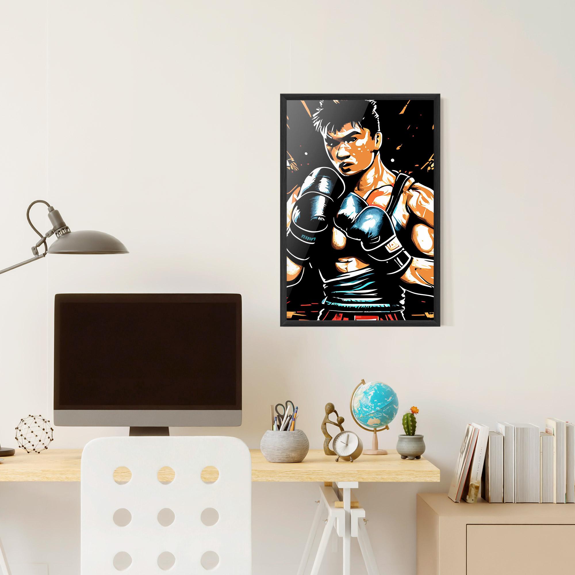 Рамкиран постер Video Box Game mockup 6