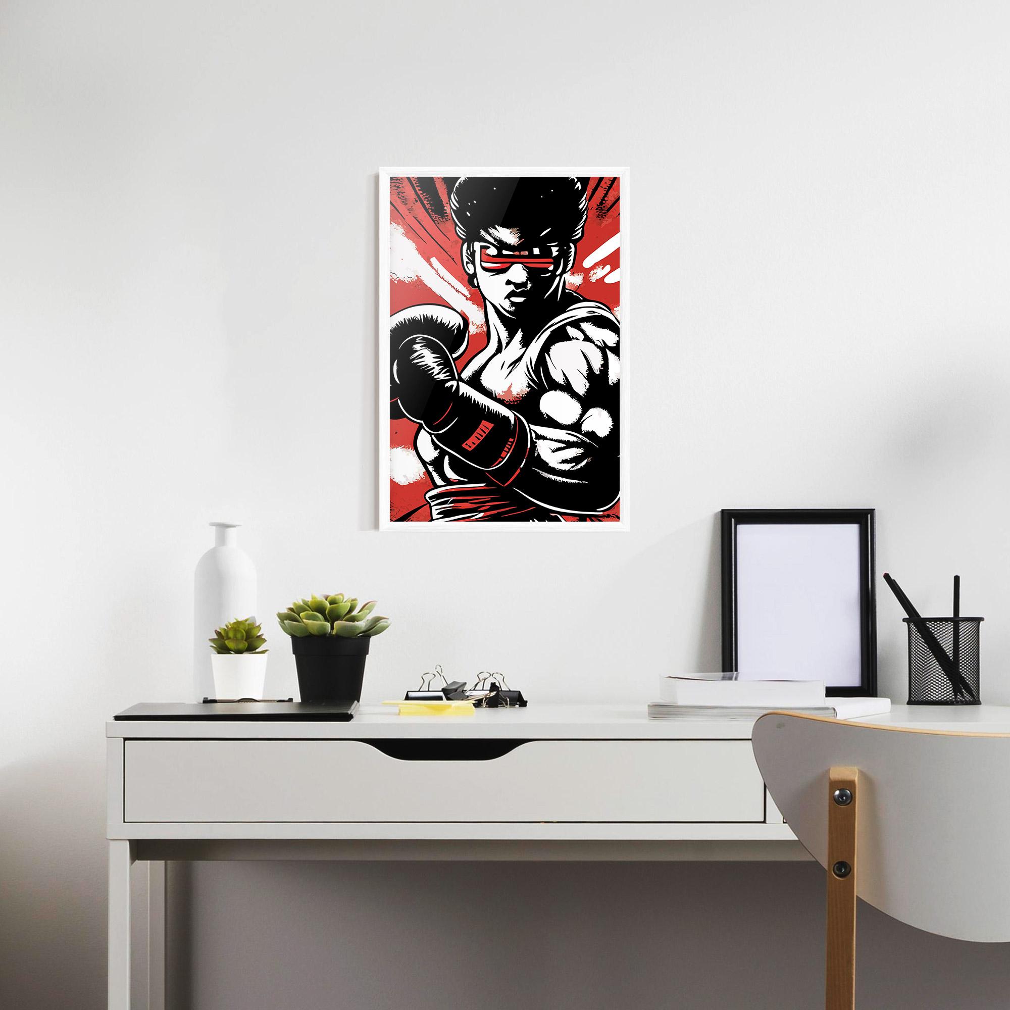 Рамкиран постер Video Game Box mockup 7