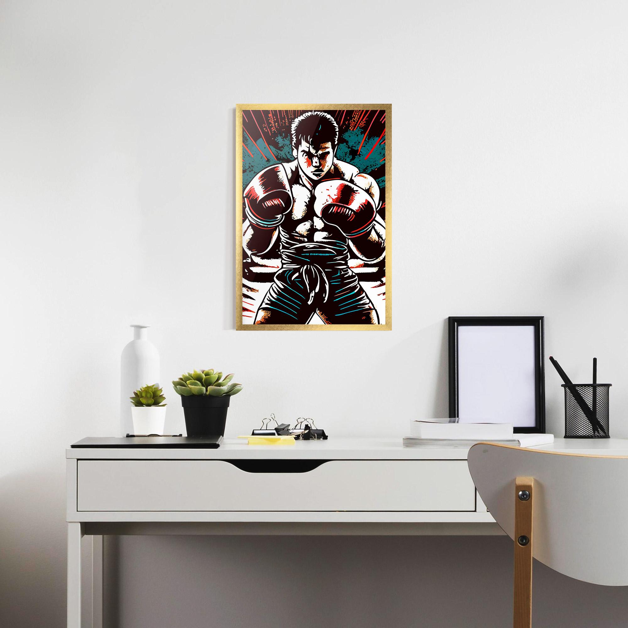 Рамкиран постер Box Video Games mockup 7