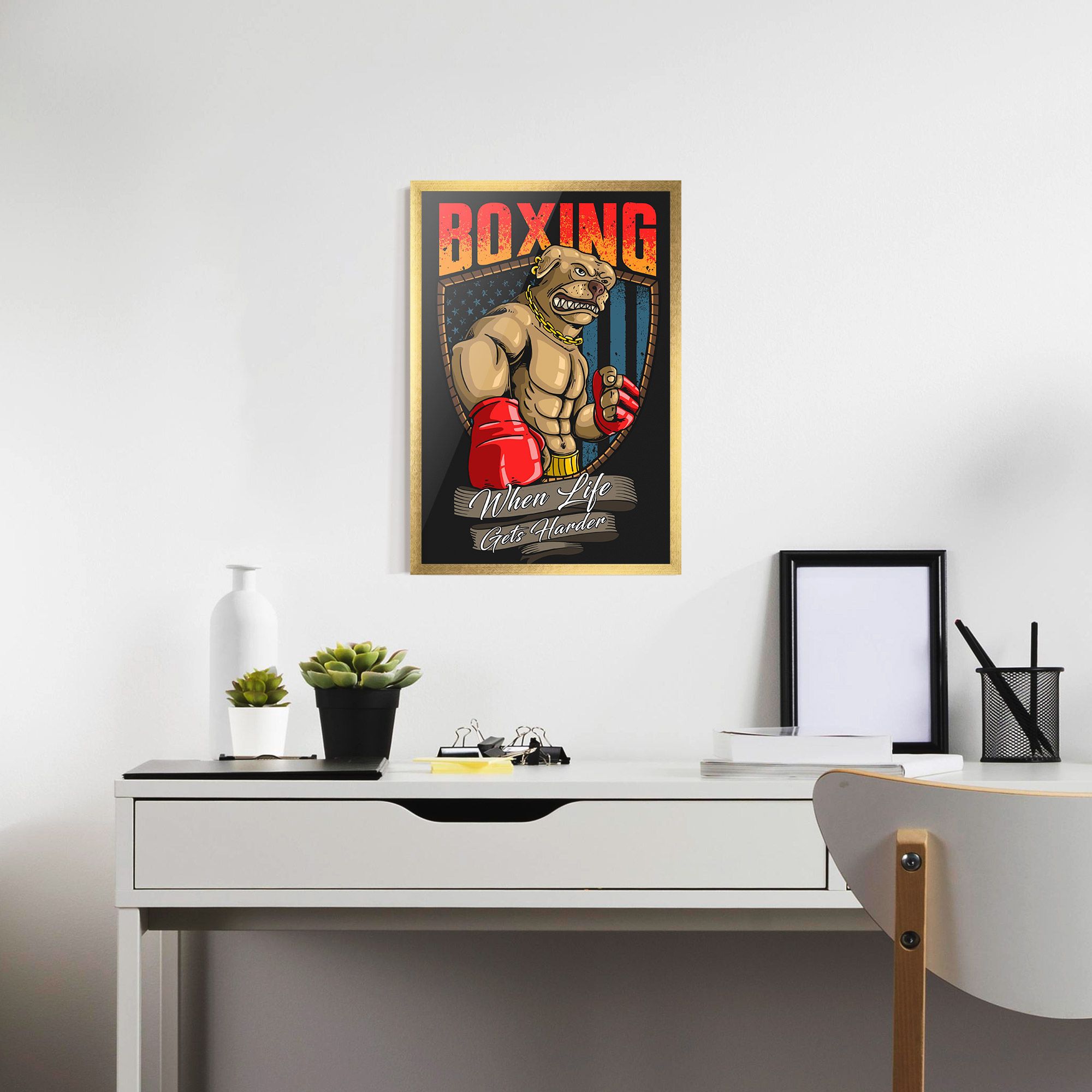 Pitbull Boxer mockup 7