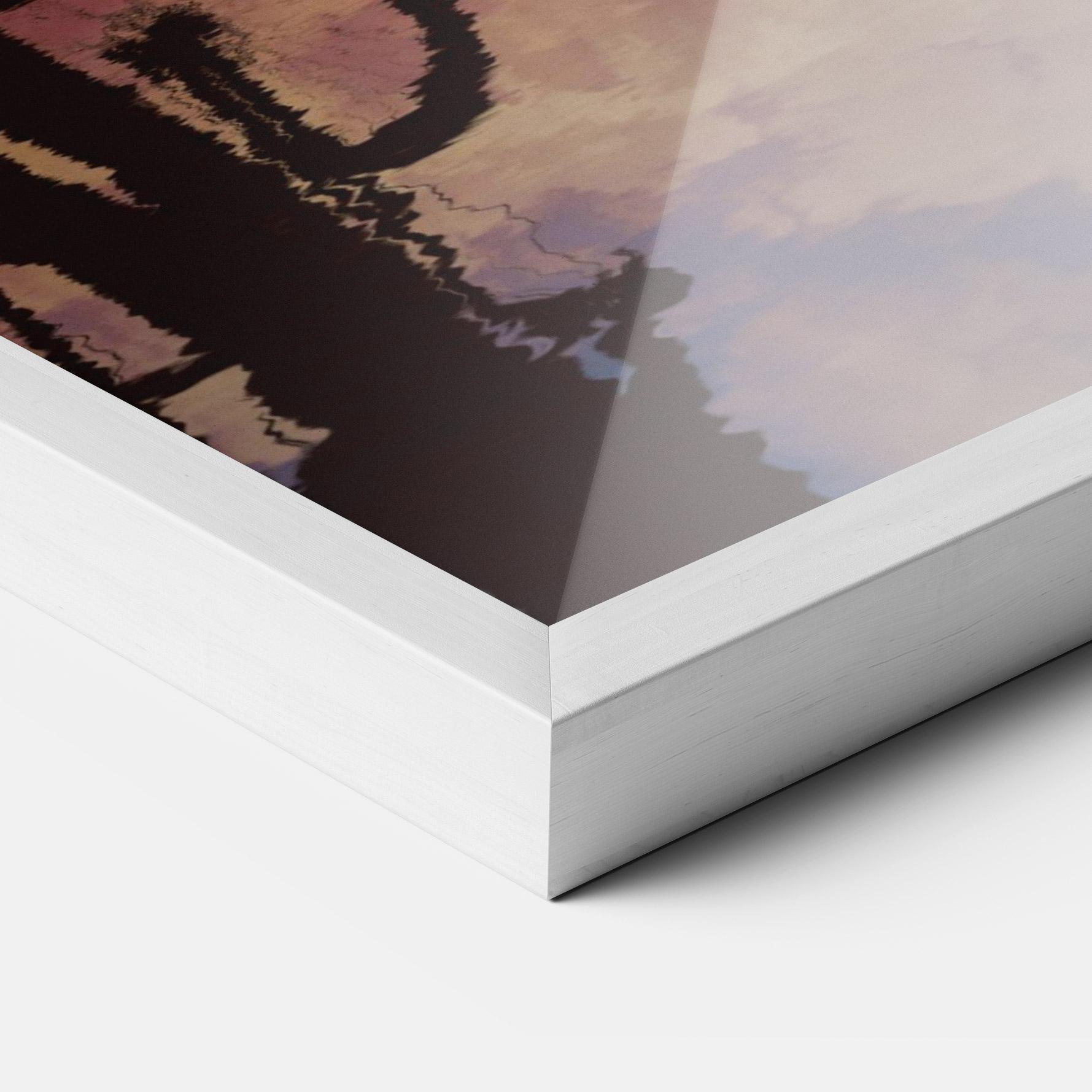 Рамкиран постер Bike Sunset mockup 3