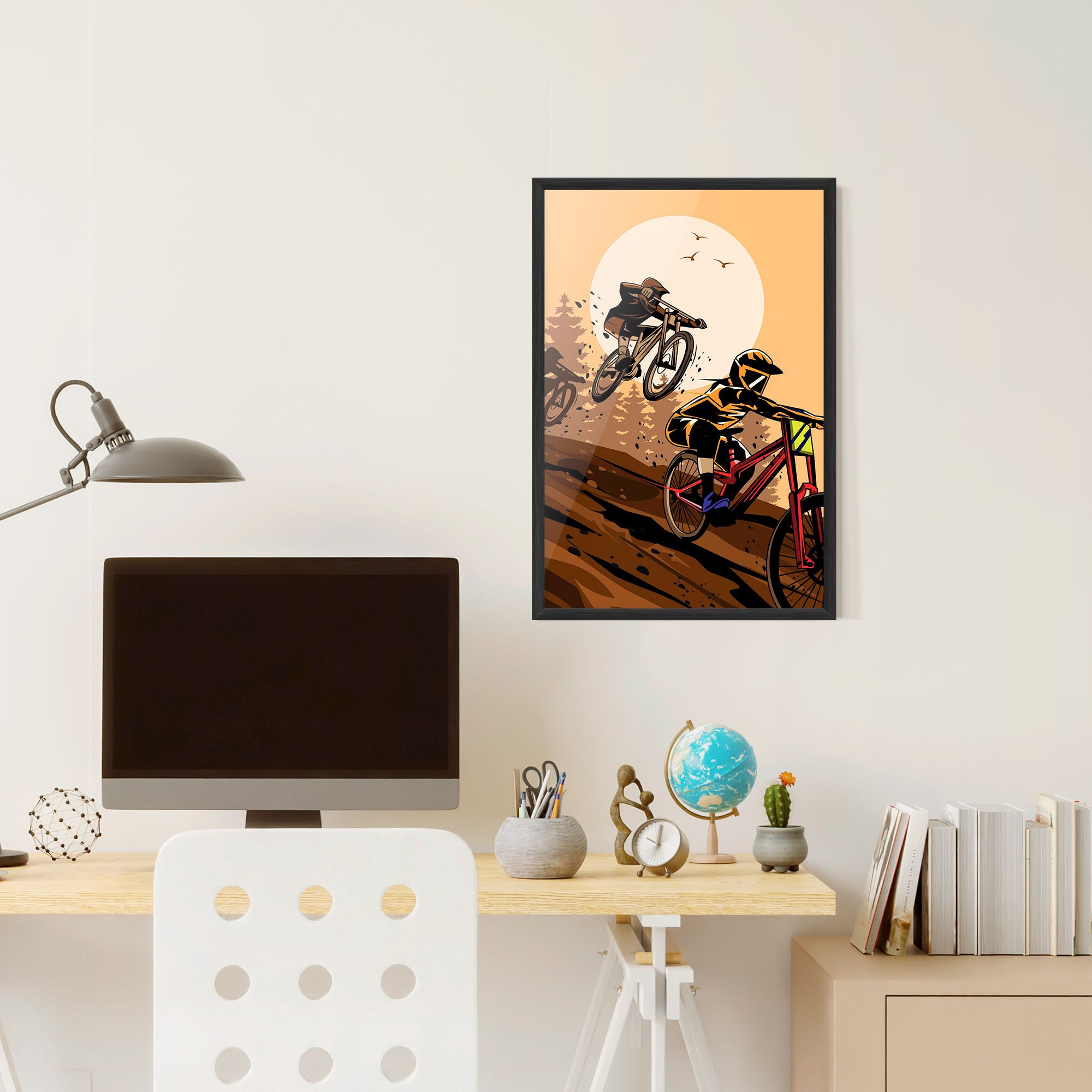 Downhill Bike mockup 6