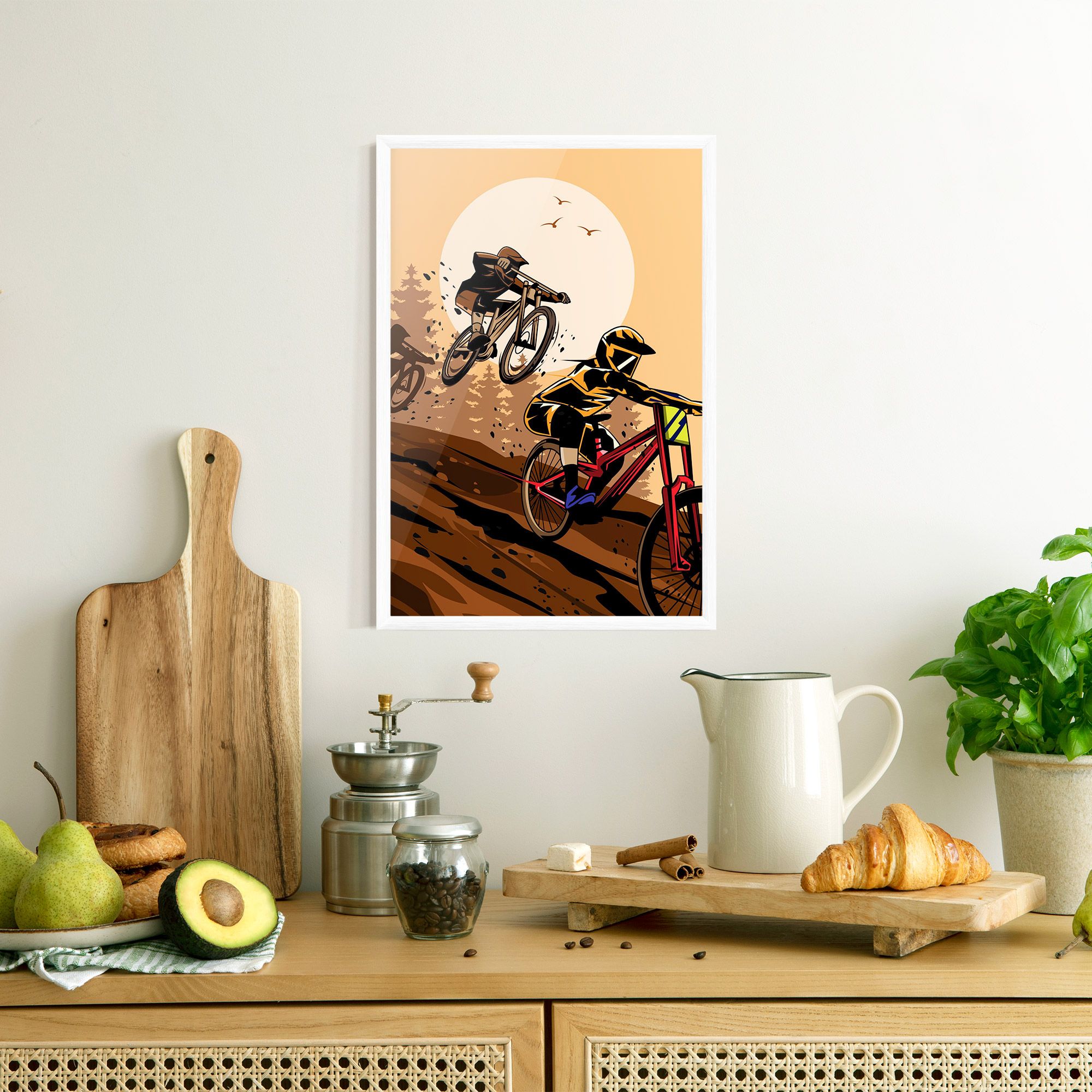 Downhill Bike mockup 8