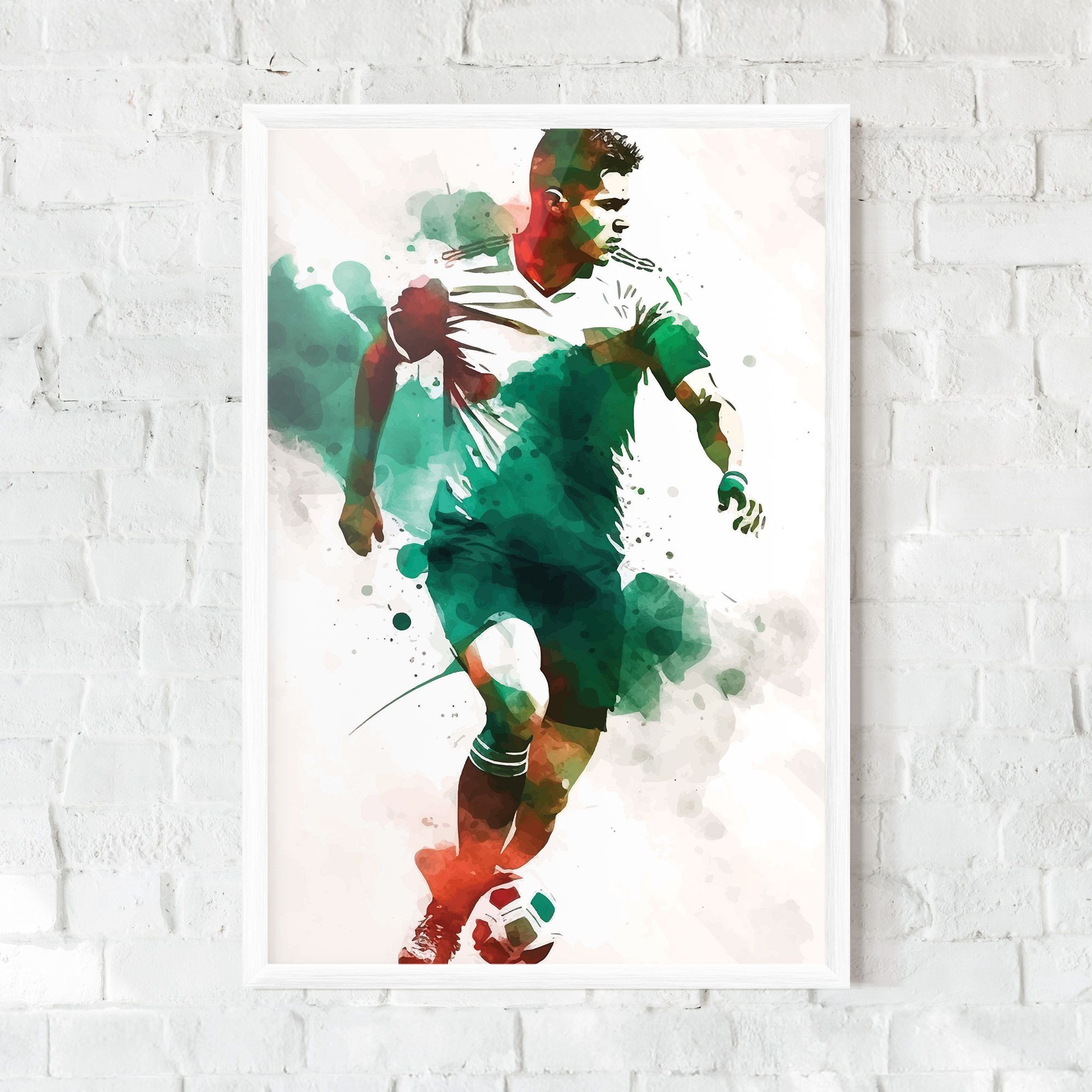 Green Football mockup 0