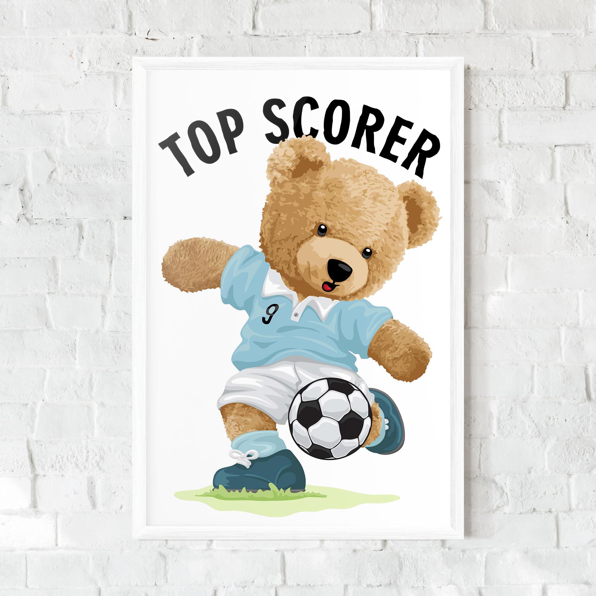Рамкиран постер Top Scorer mockup 0