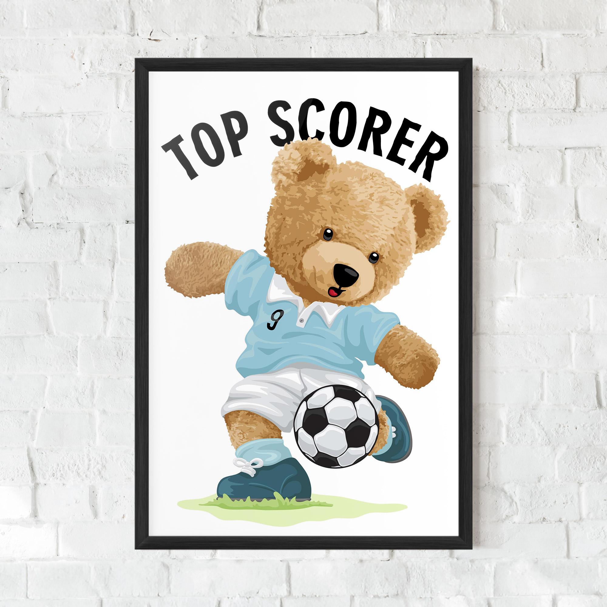 Рамкиран постер Top Scorer mockup 0