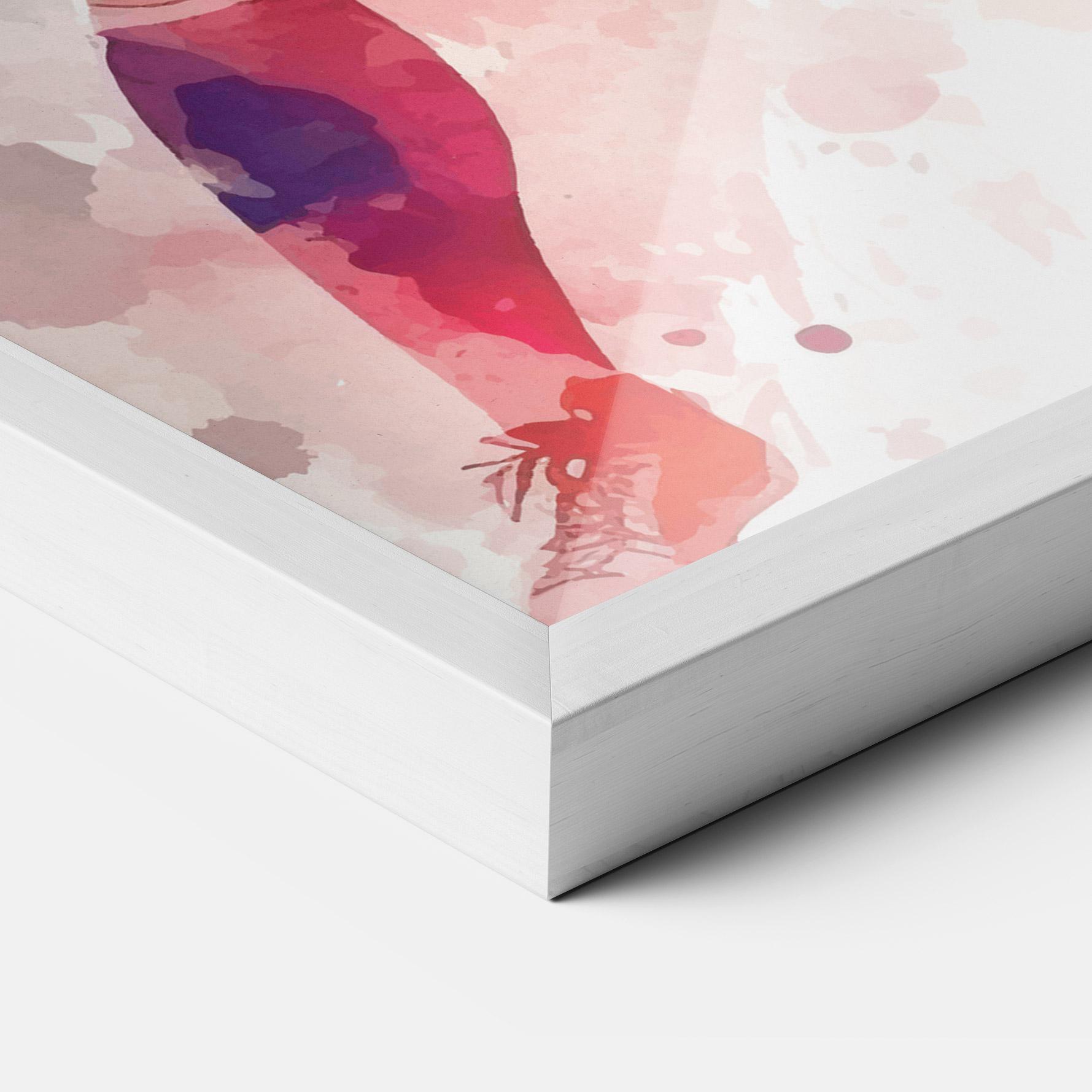 Рамкиран постер Football Watercolor mockup 3