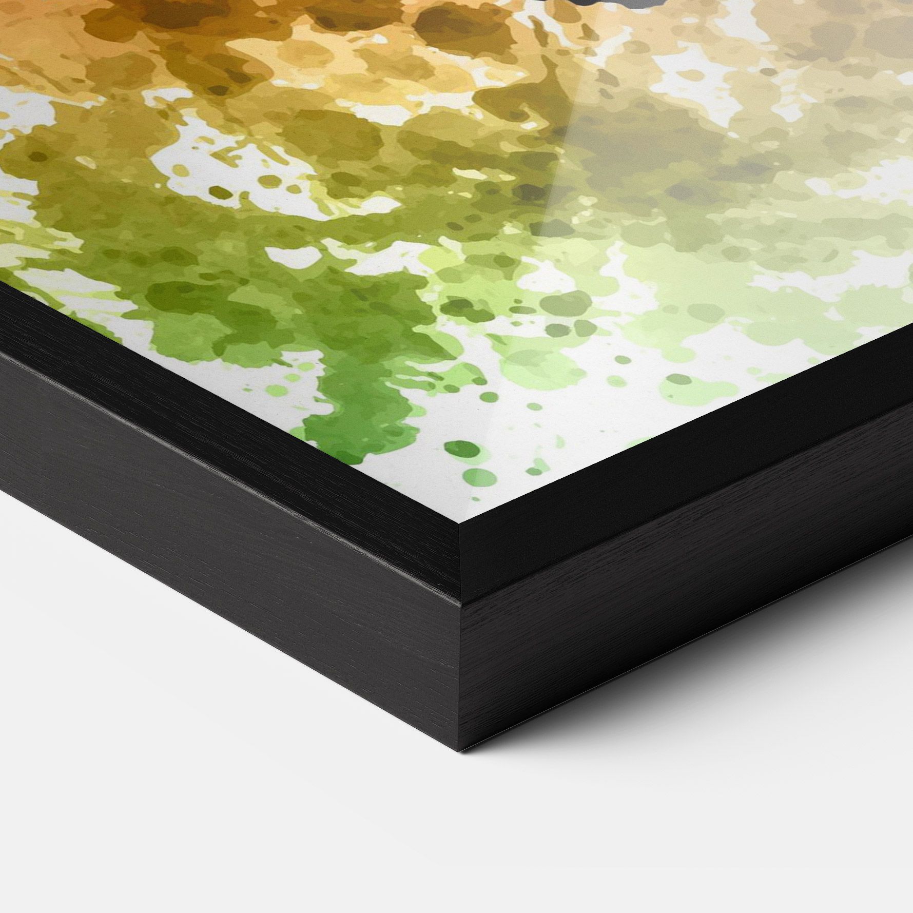 Colorful Art Football mockup 3