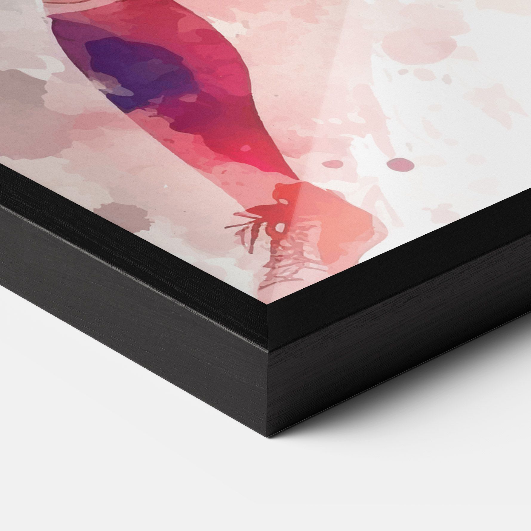 Football Watercolor mockup 3