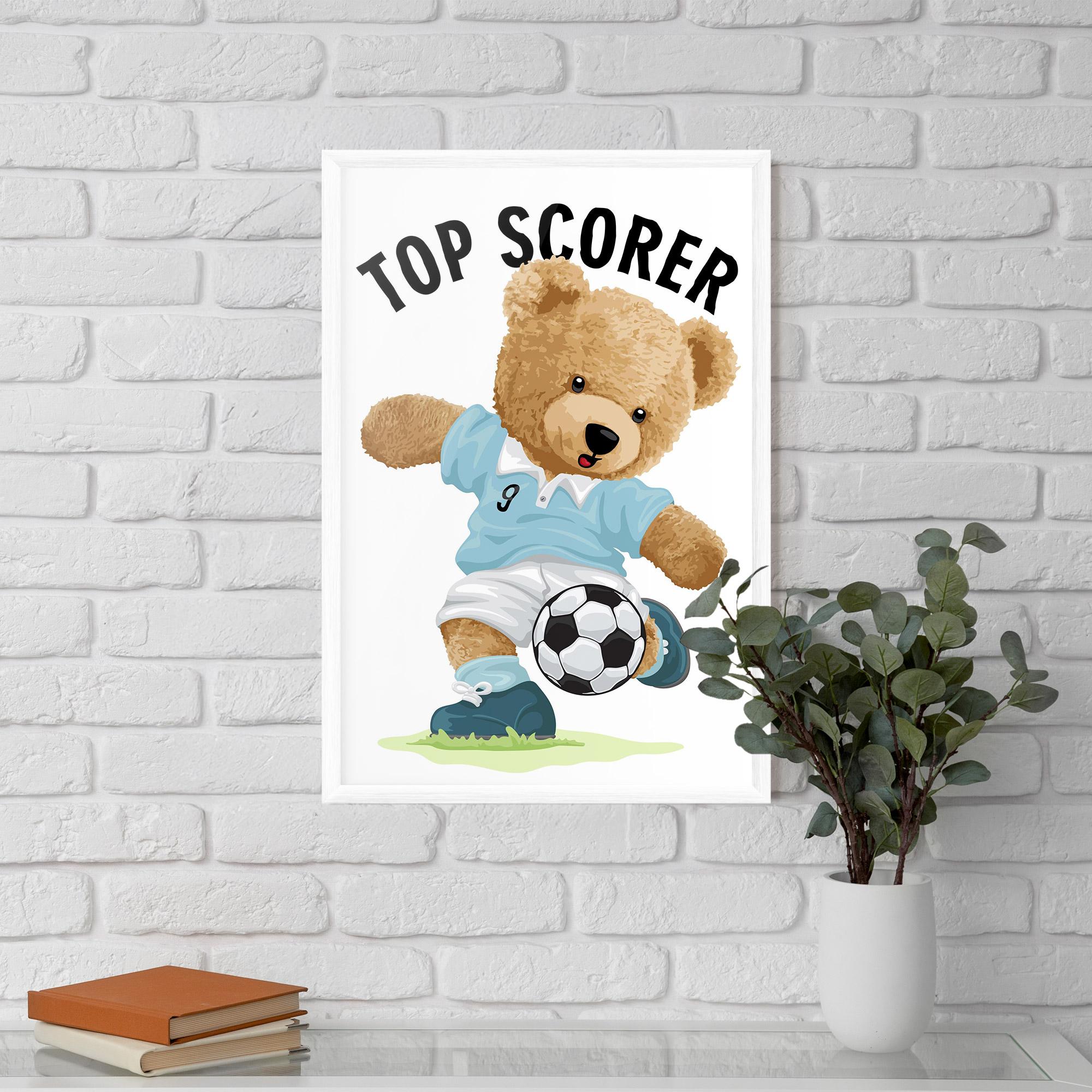 Рамкиран постер Top Scorer mockup 5