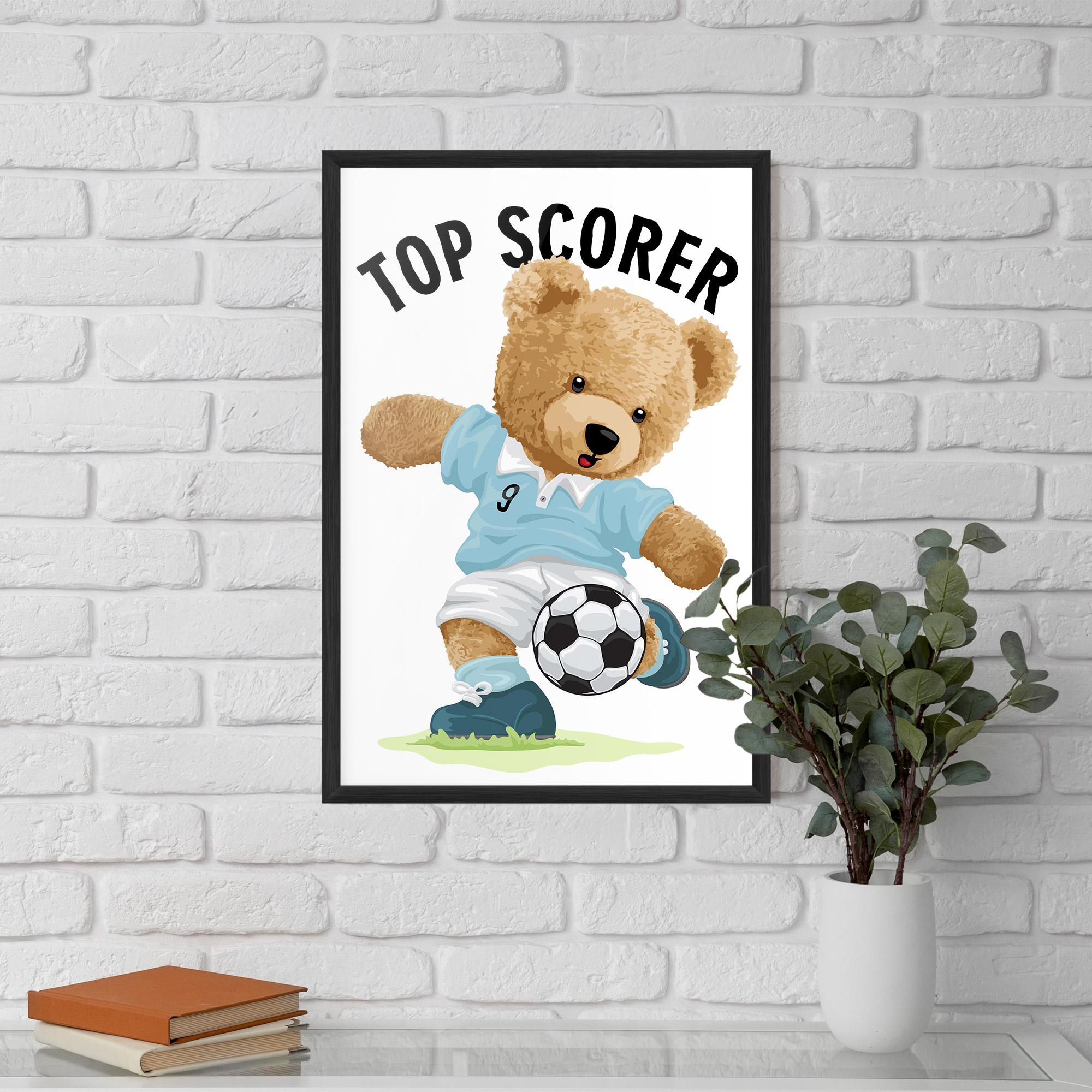 Рамкиран постер Top Scorer mockup 5